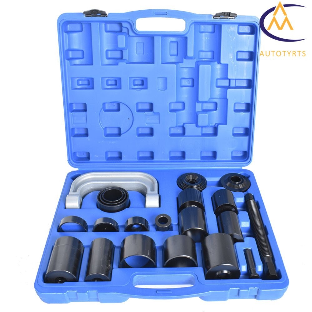 21PCS Auto Repair Service Removal Ball Joint Press Tool Kit & Master Adapter Set