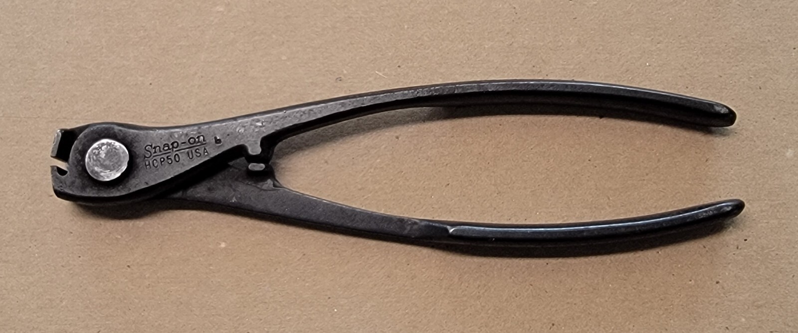 VINTAGE Snap-On End Cutter Nippers Pliers HCP50 Snap on LOOK COLLECTORS!!