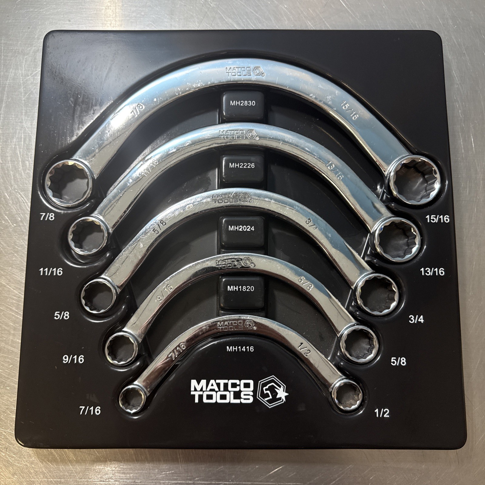 Matco Tools Sae Moon Wrench Set 7/16-15/16 Great Condition!