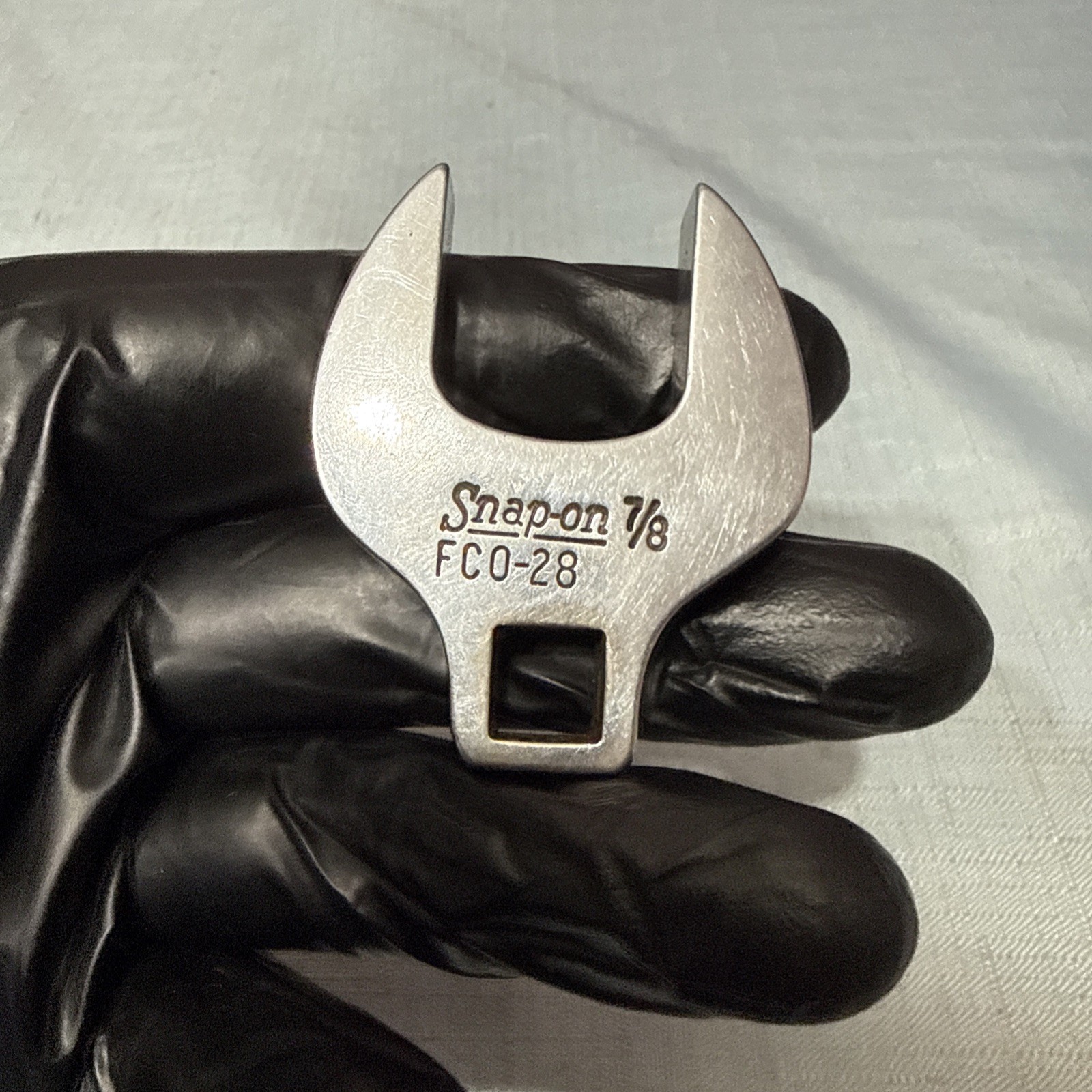 Snap-on 7/8″ FCO28 3/8″ drive Crowfoot Wrench Underline
