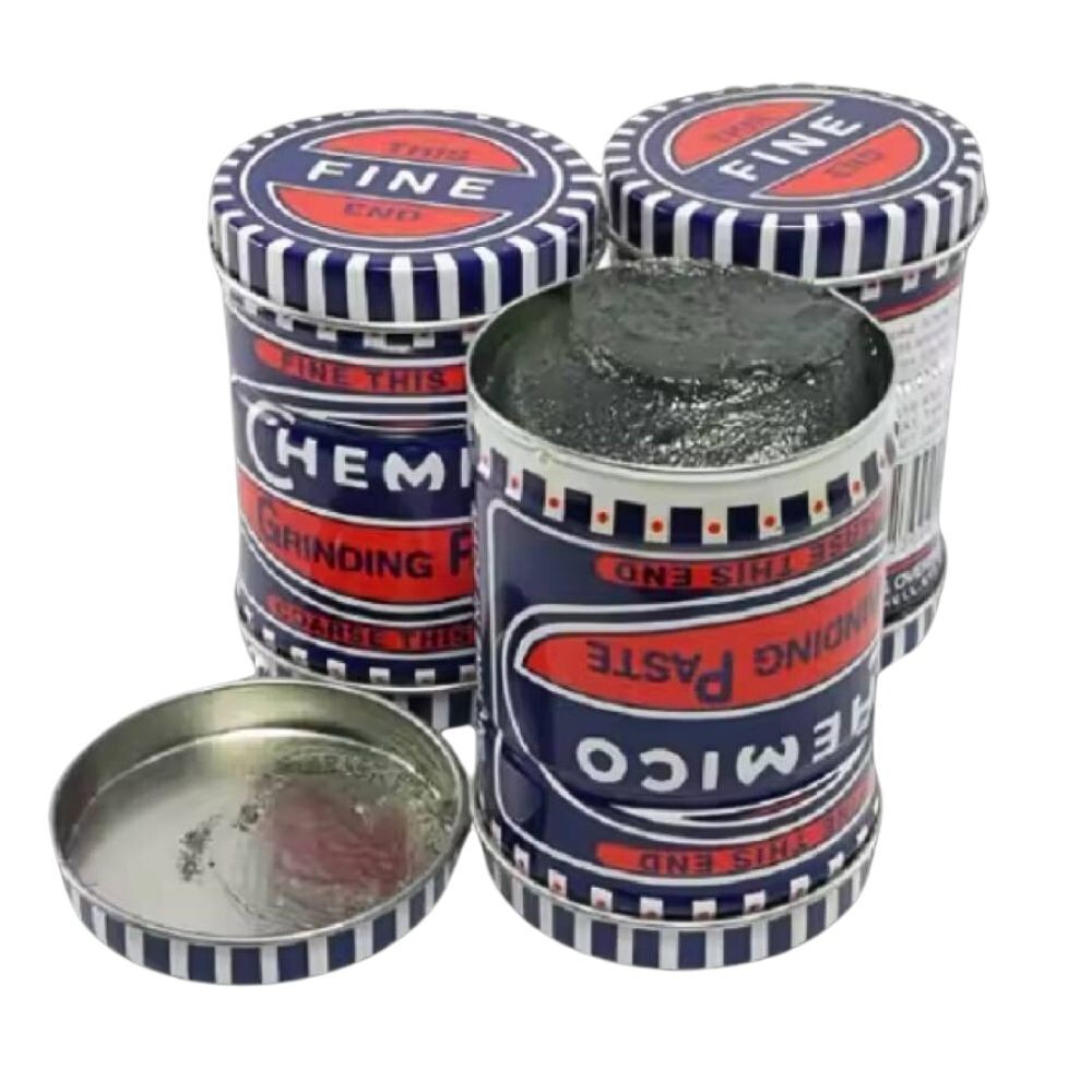 Chemico Valve Grinding Paste Fine Coarse Double Ended Tin Clean Engine 100g