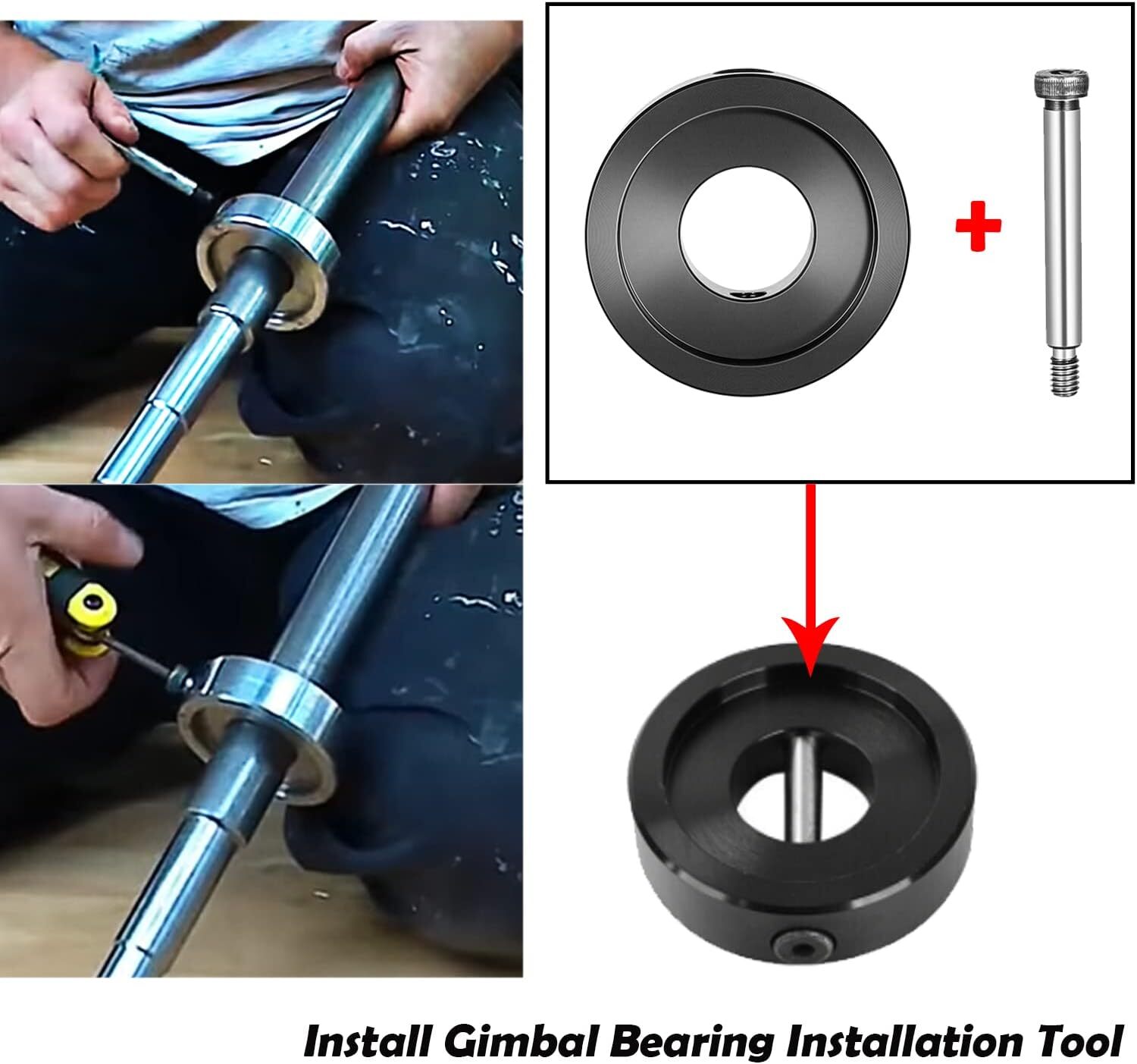 Gimbal Bearing Puller Remover,Installer,Alignment Tool for Mercruiser OMC Volvo