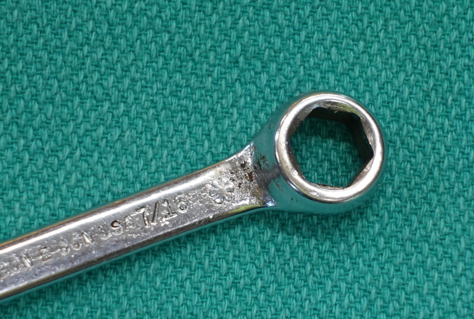 Vintage Bon-E-Con 3/8″ x 7/16″ Box End Wrench 6-Point Stubby 4-1/2″ # ZBSH 1214