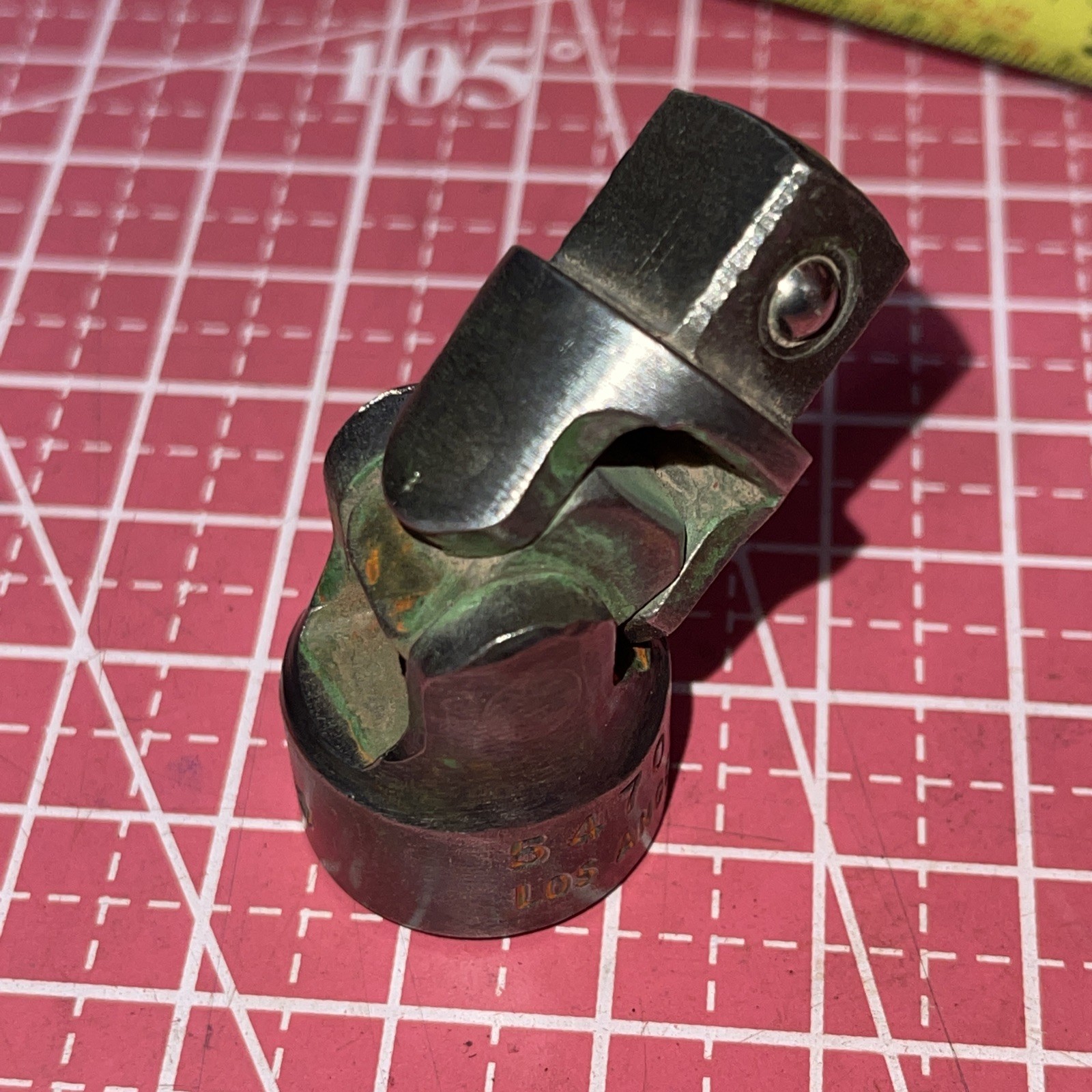 Vintage Proto Los Angeles USA 5470 1/2 Drive Universal Swivel Joint Socket Ext