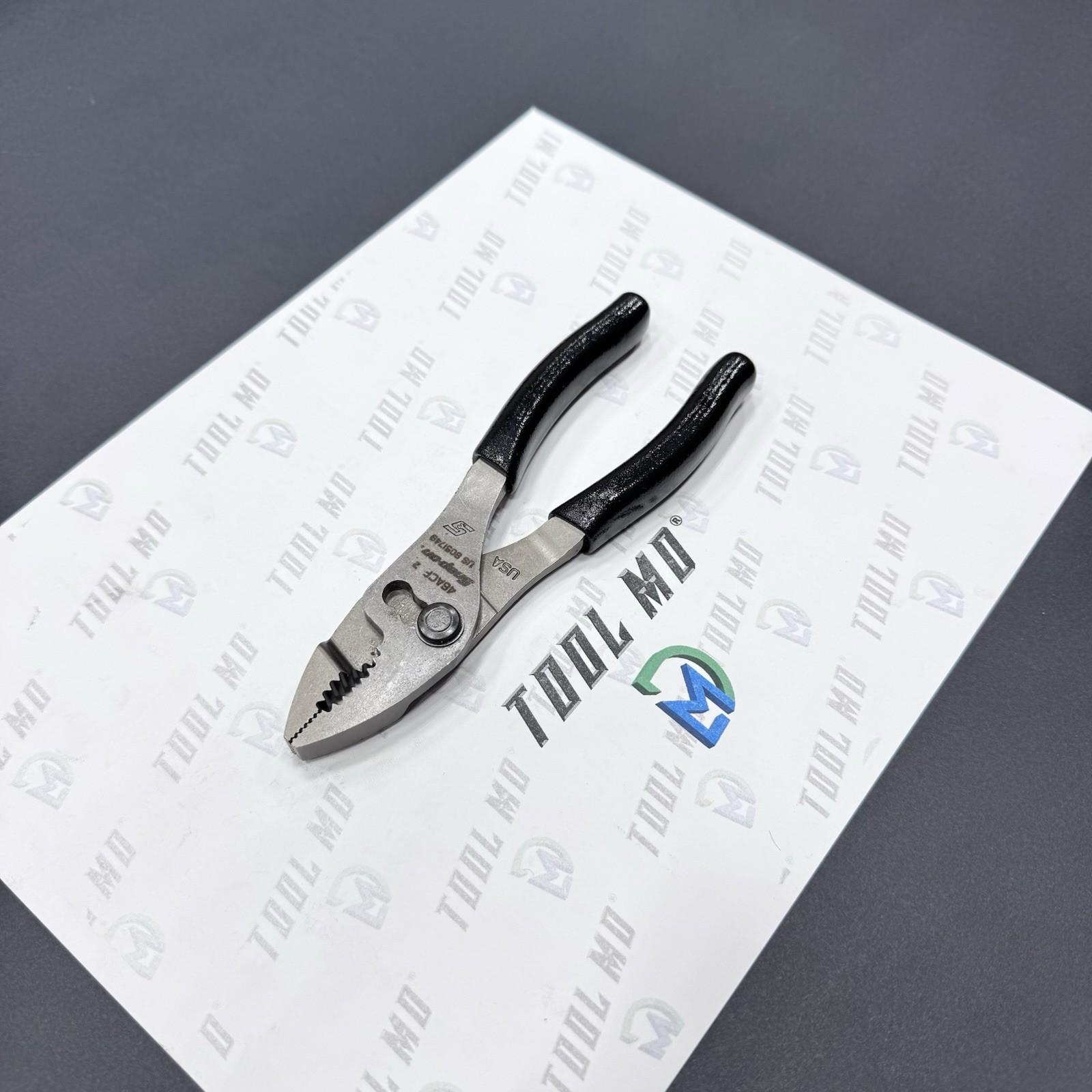 Snap-on Tools NEW BLACK 6″ Talon Soft Grip Combo Slip-Joint Pliers 46ACFBK