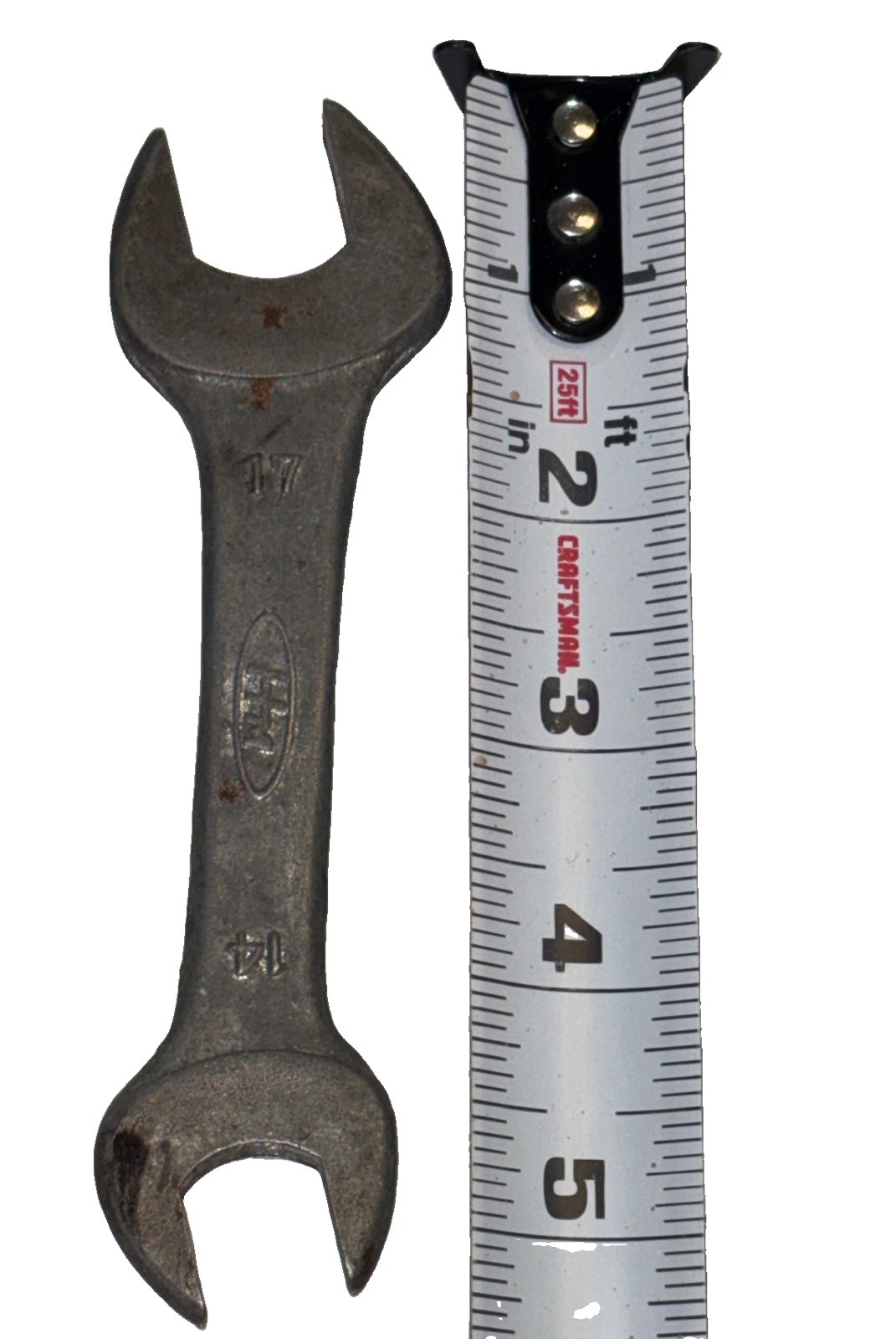 VTG Honda Motors HM Double Open End Wrench 14mm & 17mm