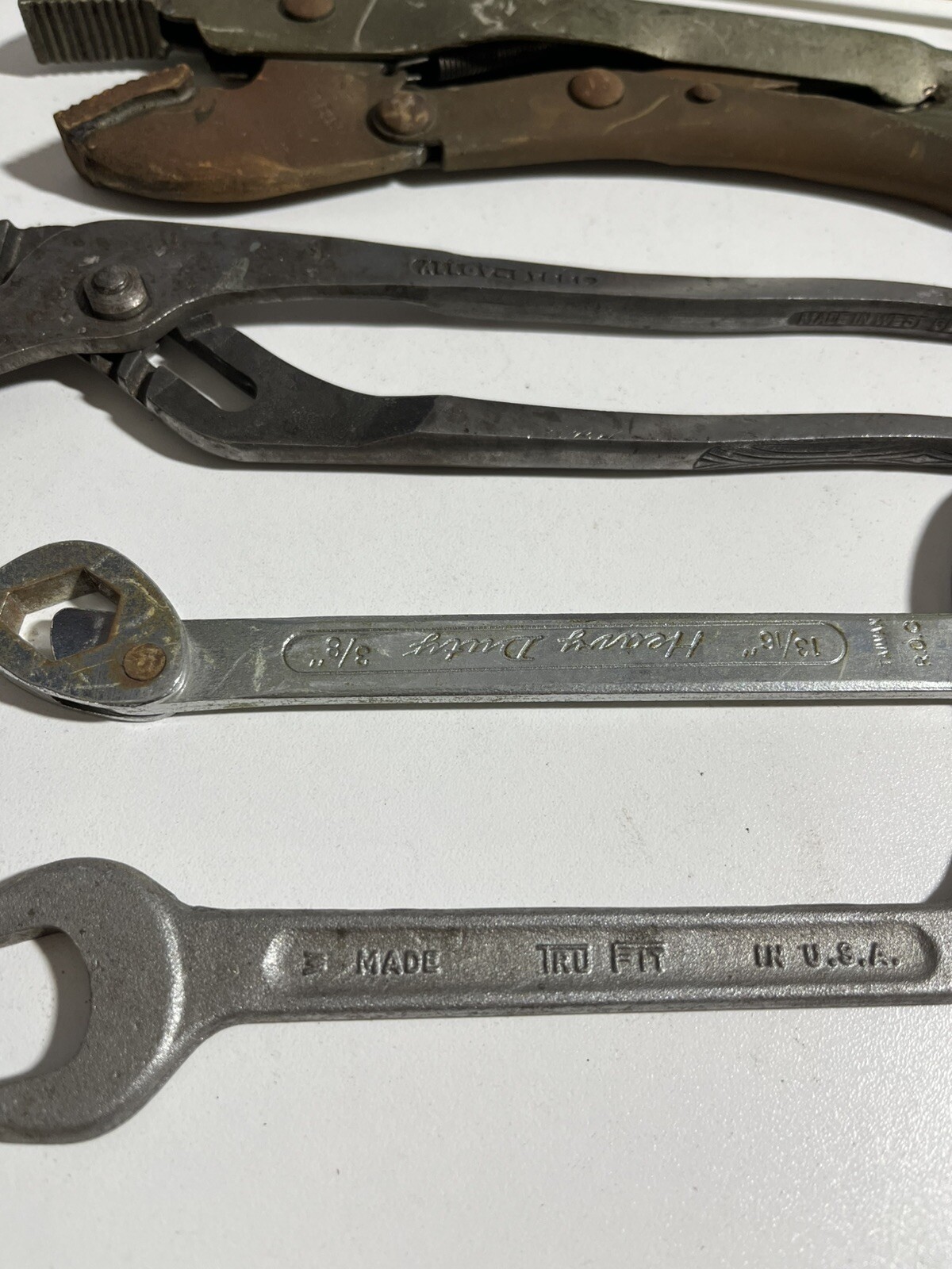 LOT OF 6 ASSORTED WRENCHES TOOLS ASST. SIZES JOWRENCH