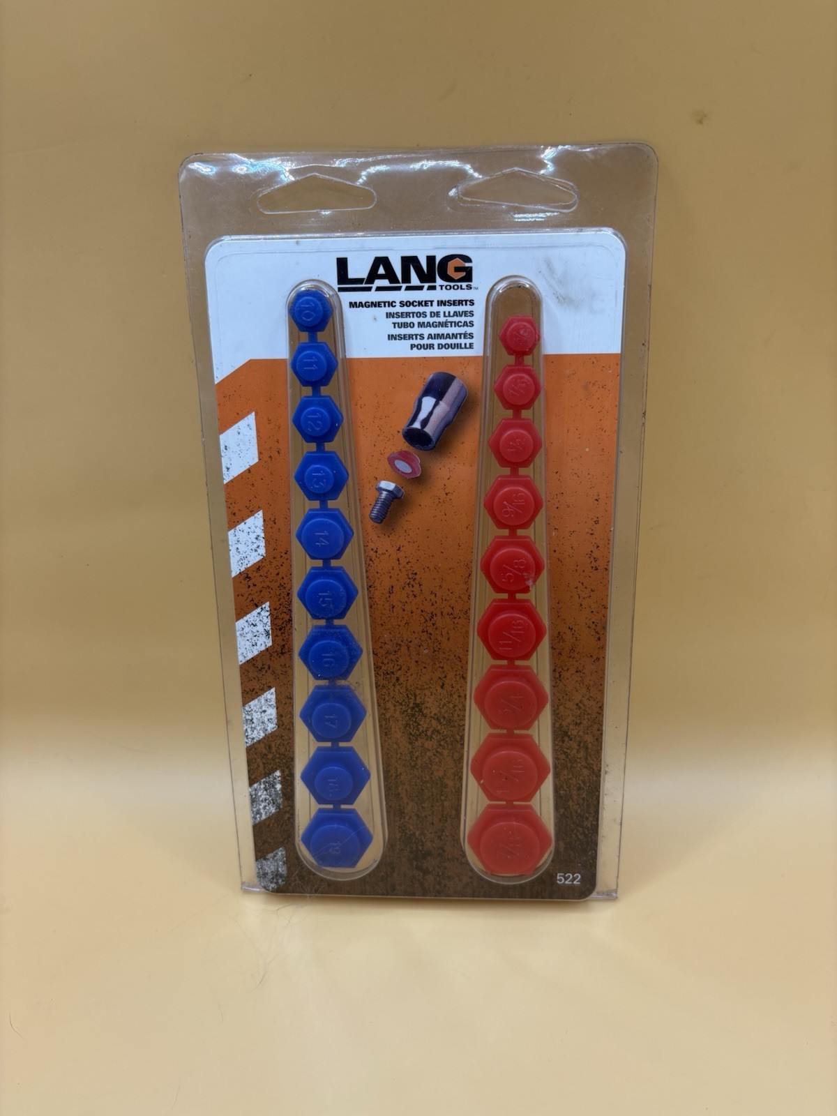 Lang 522 19 Piece Magnetic Socket Inserts SAE and Metric