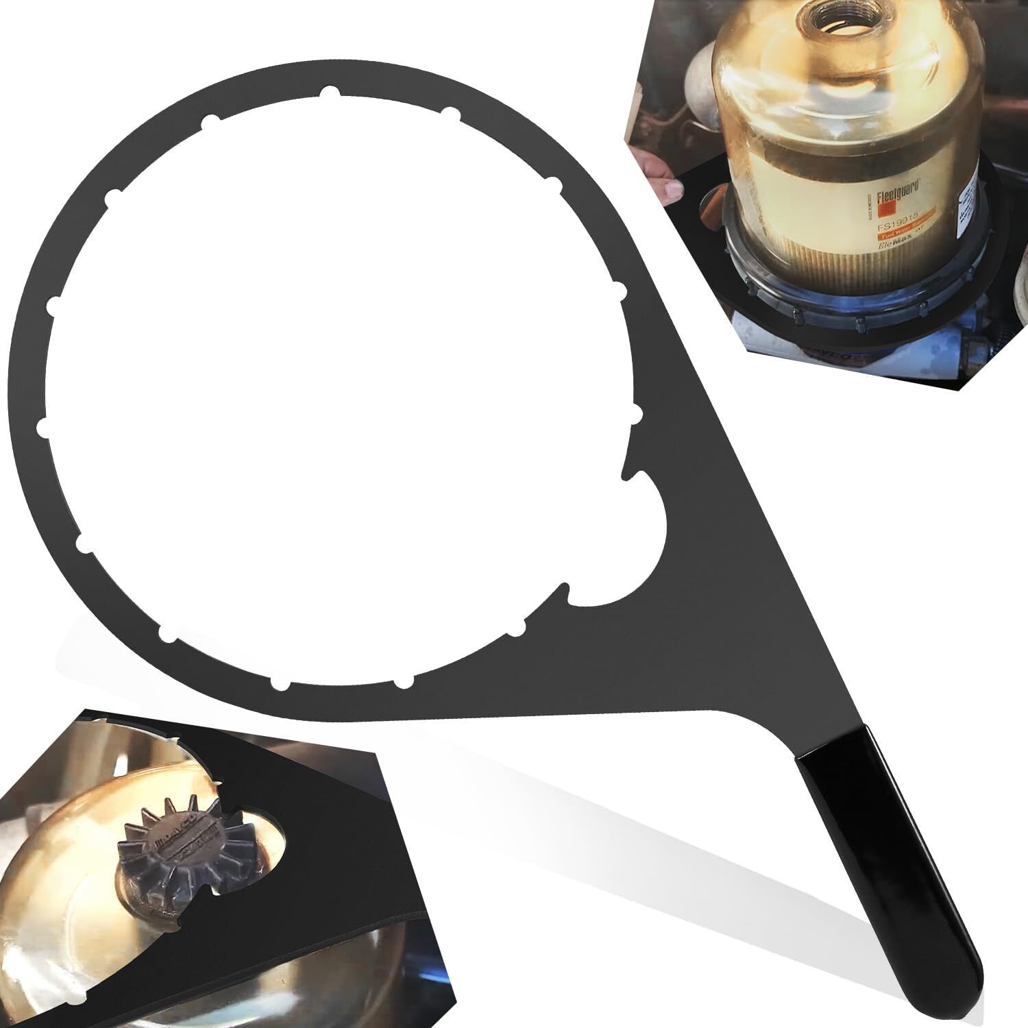 for Davco Fuel Pro 482, 483,485 8″ 482017 Oil Fuel Filter Collar Vent Cap Wrench