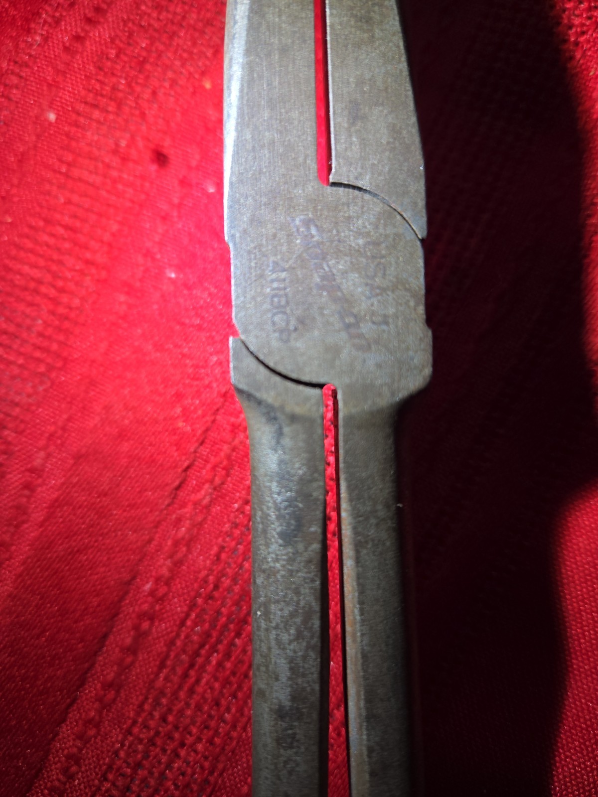 Snap-on 411BCP Long Reach 45 Degree Angle Needle Nose Pliers