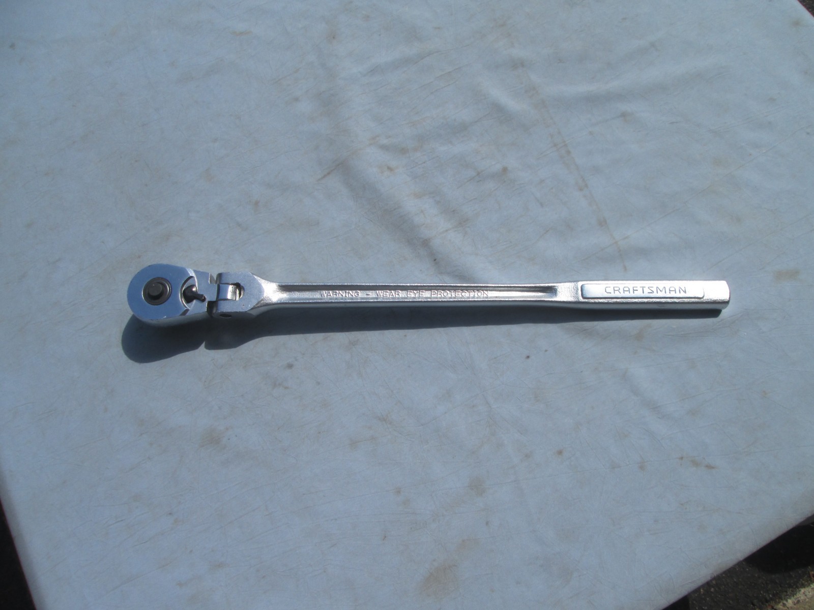 Vtg. SEARS Craftsman Flex Head 1/2″ Drive Ratchet 44816 VVK series Minty Nice