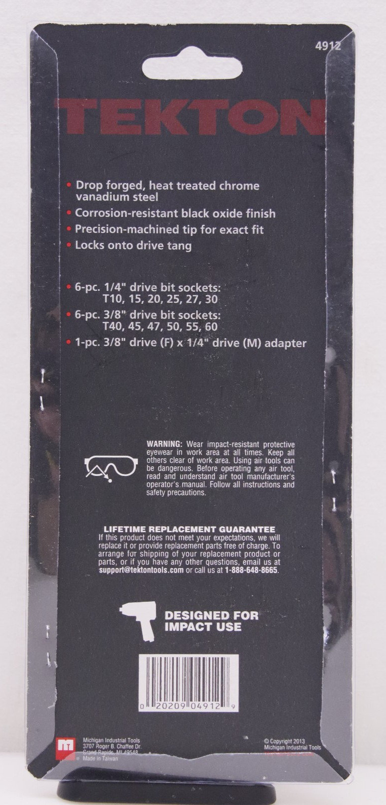 Tekton 1/4 In. And 3/8 In. Drive T10-t60 Impact Star Bit Socket Set – New