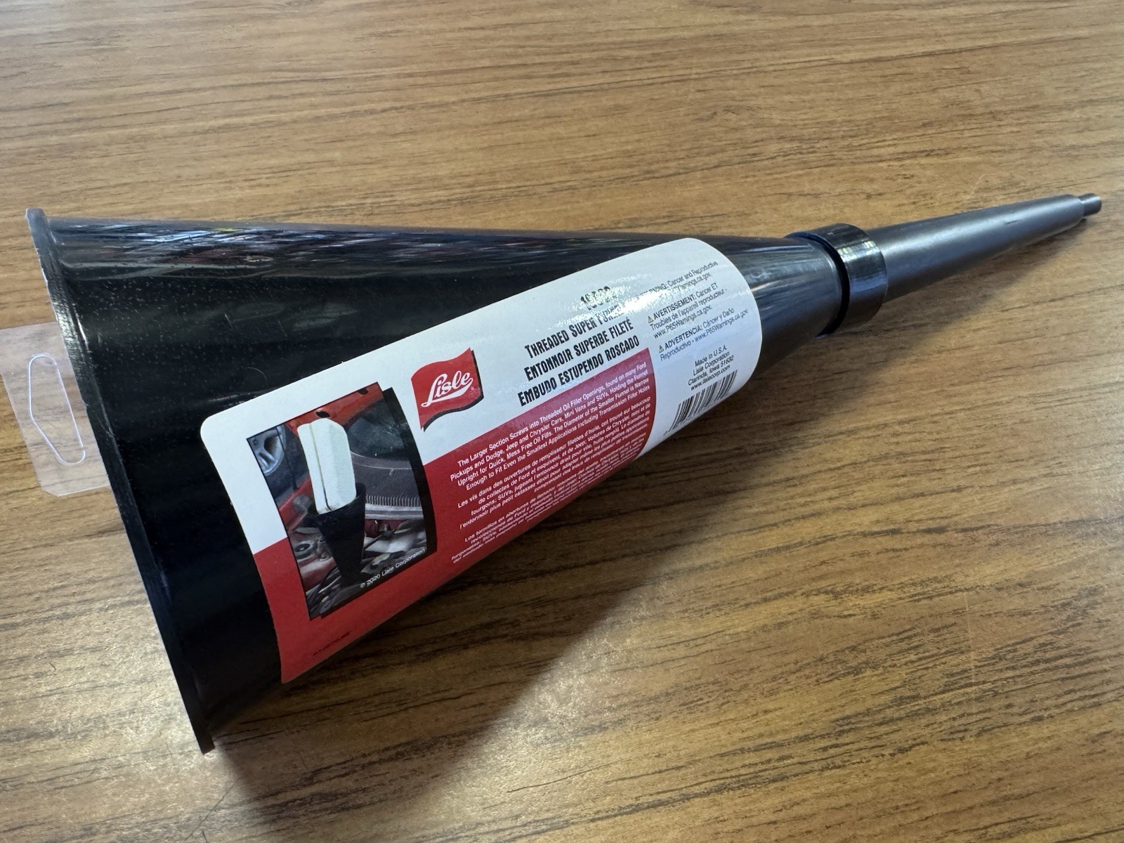 Lisle 19802 THREADED OIL / TRANSMISSION FUNNEL