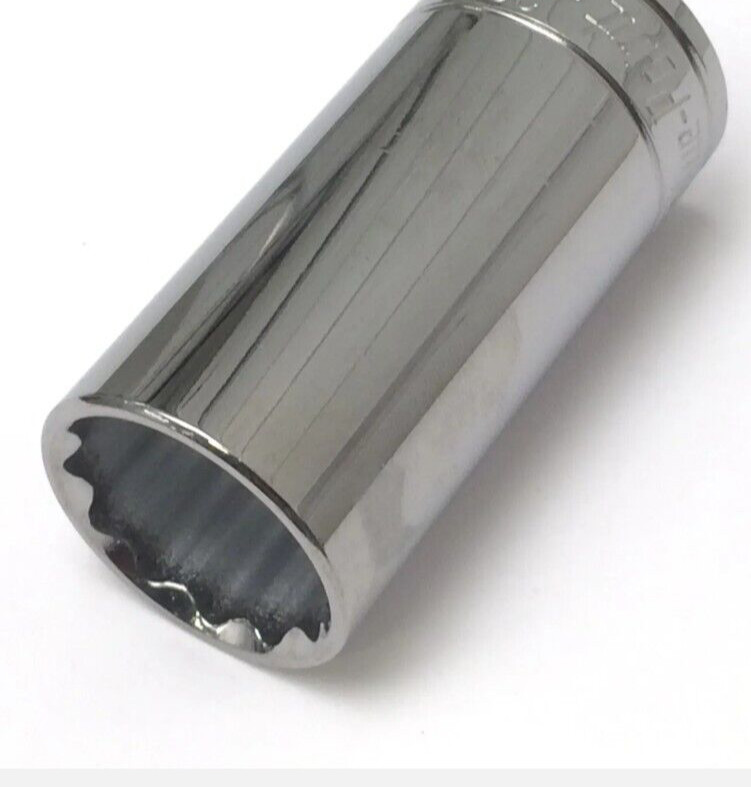 BLUE POINT Tools BLPLM3824, 3/8″ DRIVE, 24MM. SOCKET, DEEP/HIGH, 12 POINT.