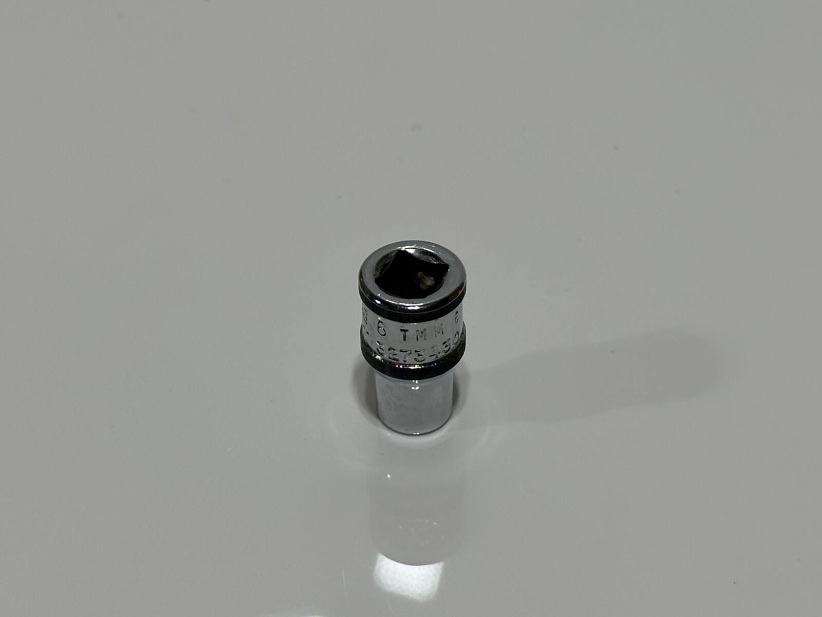 Snap-on Tools USA TMM6 6mm Metric 1/4″ Drive Shallow Socket – 6PT. – Black Ring