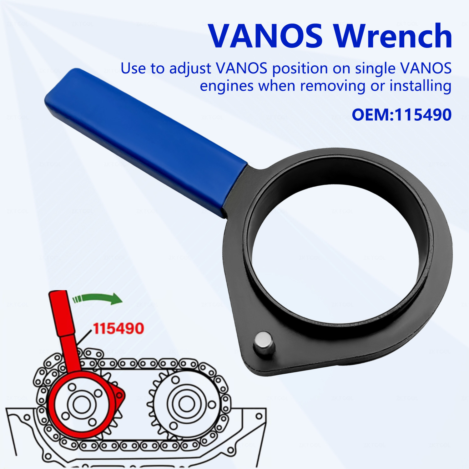 Camshaft Timing Locking Tool For BMW 6-cylinder M52 M52TU M54 M56 E39 E46 engine