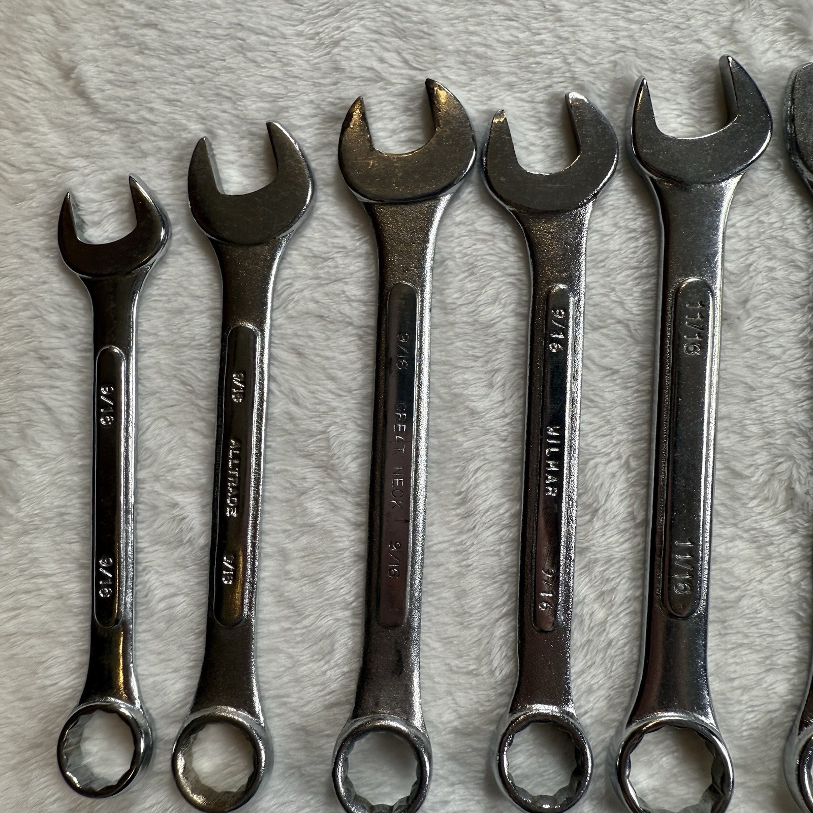 Lot of 29 Wrenches – Various Sizes & Makes