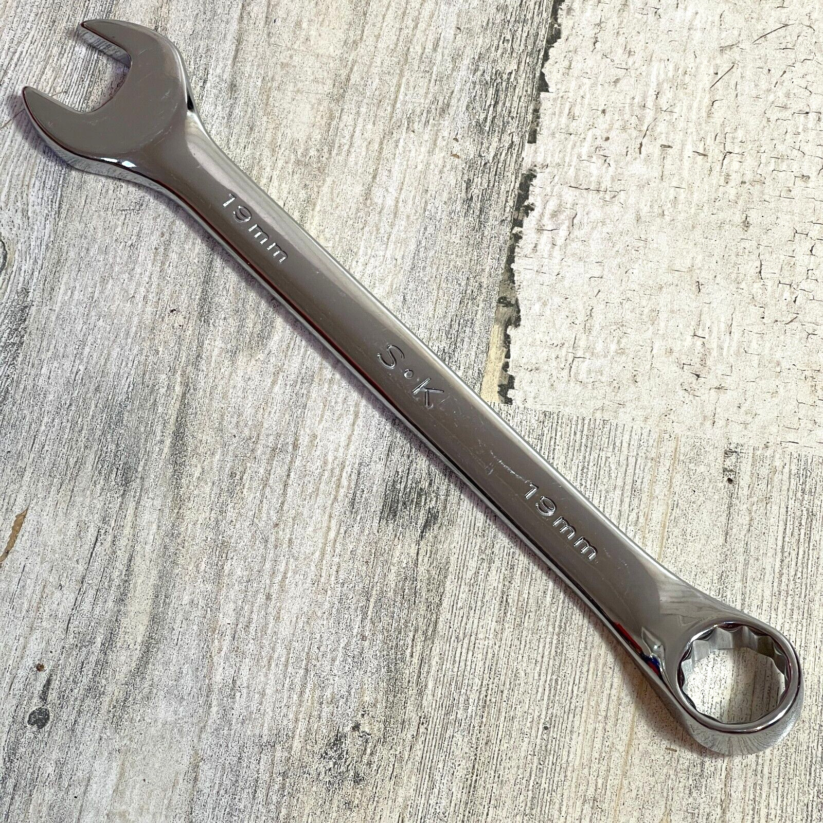 SK Tools 88319 19MM 12 Point Combination Wrench S-K New Old Stock