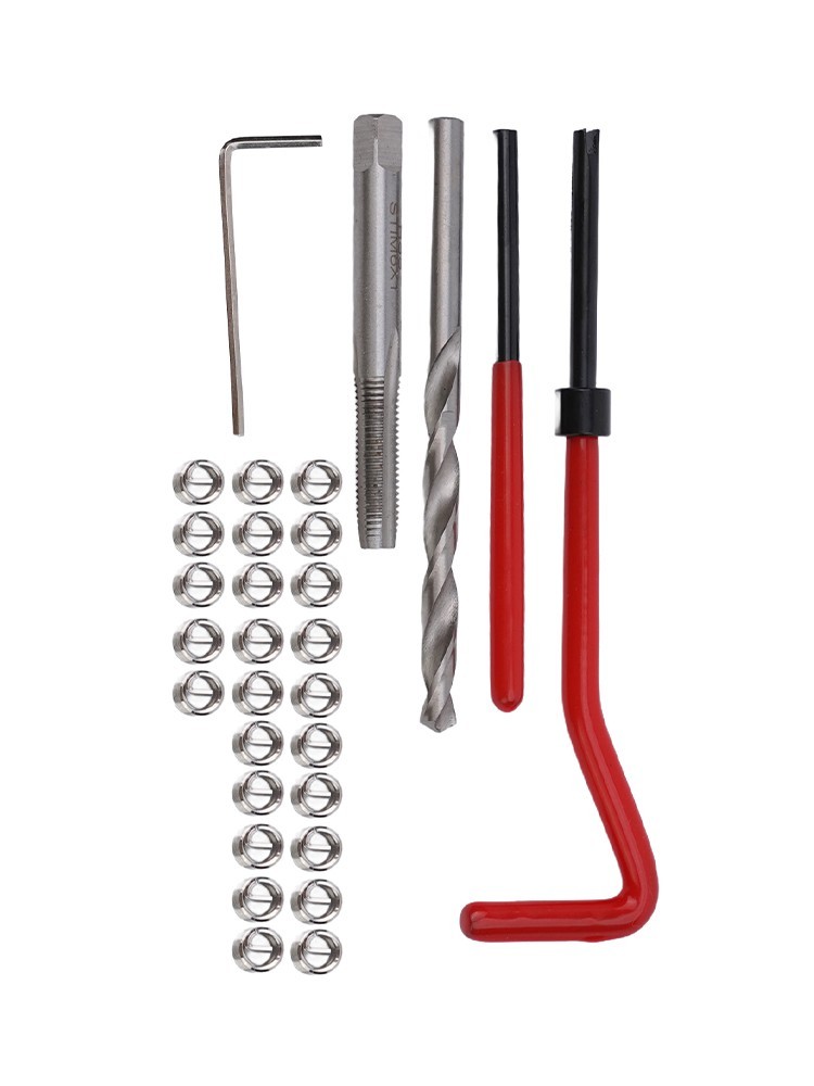 M6 X 1.0 Thread Repair Kit 30 Piece Helicoil Compatible 6mm Damaged Threads