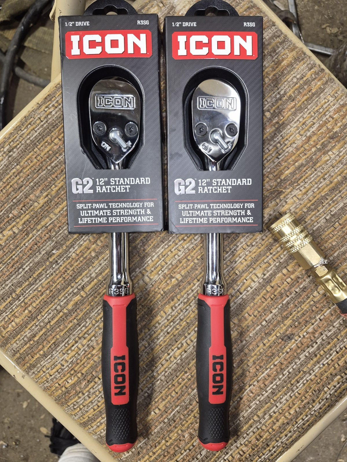 New ICON G2 Series 1/2″ Drive R3SG Ratchet 12 Inches Long 70435 R3SG COMFORT