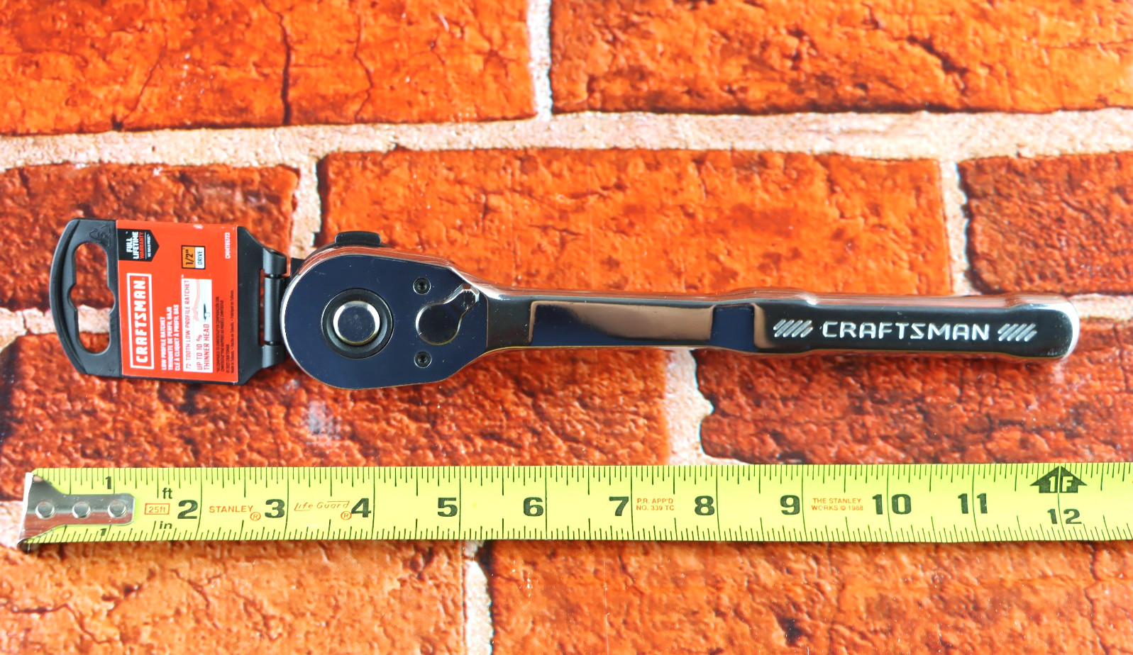 Craftsman 1/2″ Drive 72-Tooth Low Profile Ratchet CMMT86723