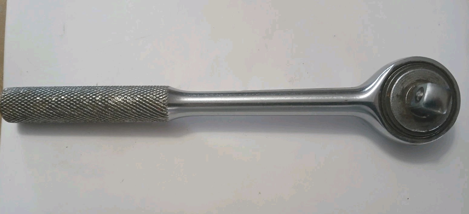 Challenger 3/8 Drive Ratchet Model 1260 -1 Vintage, 7-1/2″ USA Made Good Shape