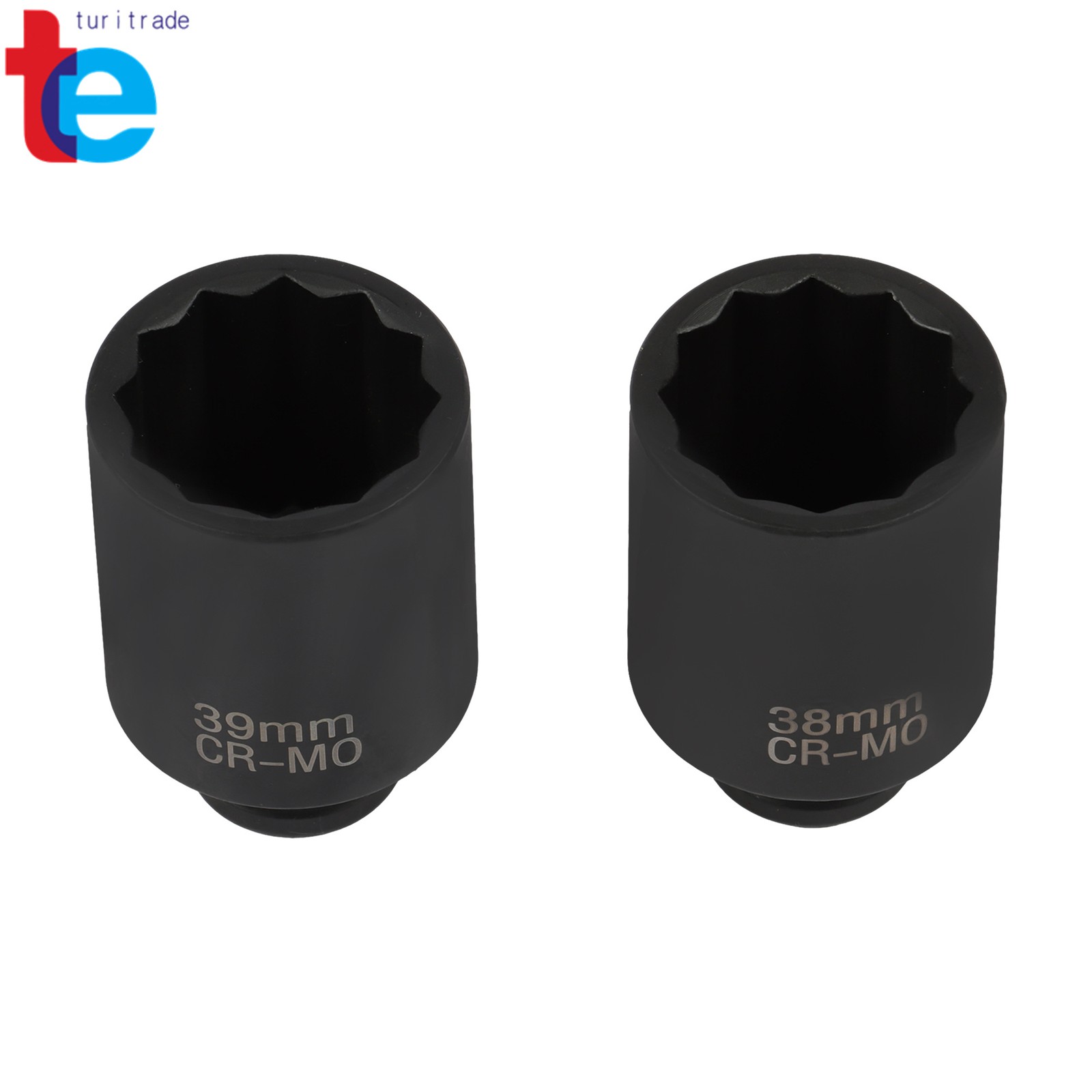 8Pc Axle Nut Socket Set 12 Point 1/2″ Drive 29-39mm for Toyota BMW Mercedes-Benz