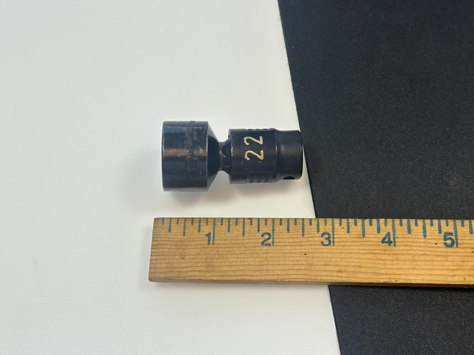 🇺🇸 Matco Tools BUP22M6B 3/8″ Drive 22mm Metric 6-Point Universal Impact Socket