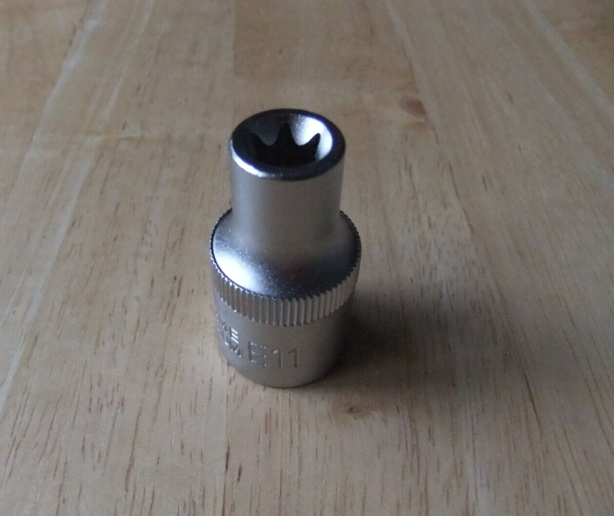 Welzh Werkzeug E11 x 1/2 Drive Chrome Vanadium External Star Socket – 38mm Long