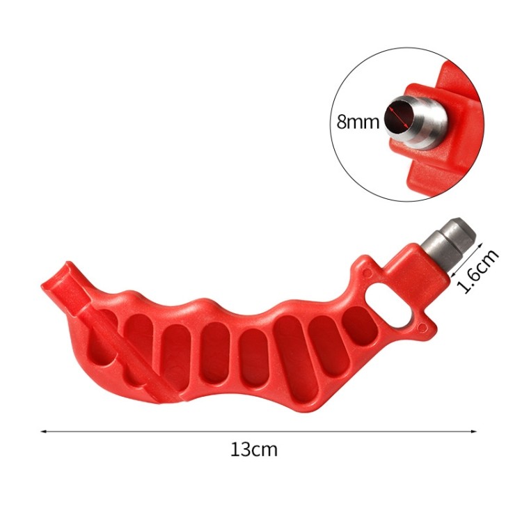 8mm Hole Puncher for PE Hair Pipe Micro Spraying – Durable Plastic & Metal