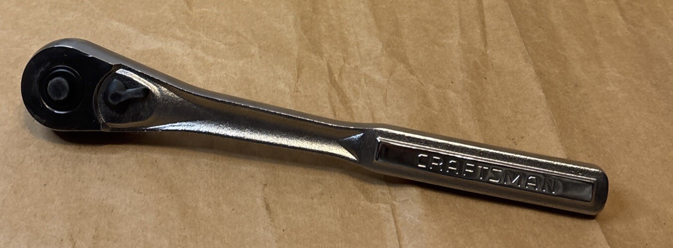 Craftsman K4-44809 1/2” Drive Ratchet 10” w/ 16 Sockets + 6” Ext. V Series USA