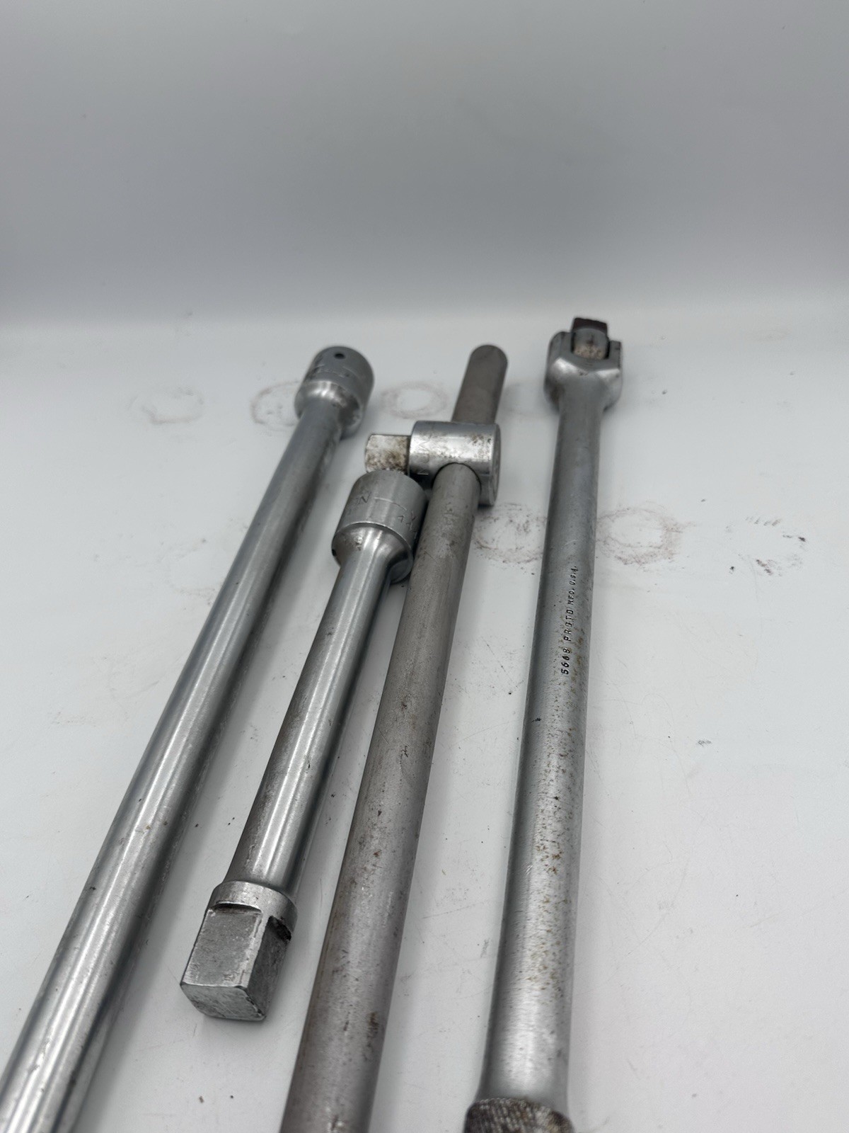 Vintage Craftsman -V- 3/4” Drive SAE Socket Set USA + Proto Breaker Bar + Case