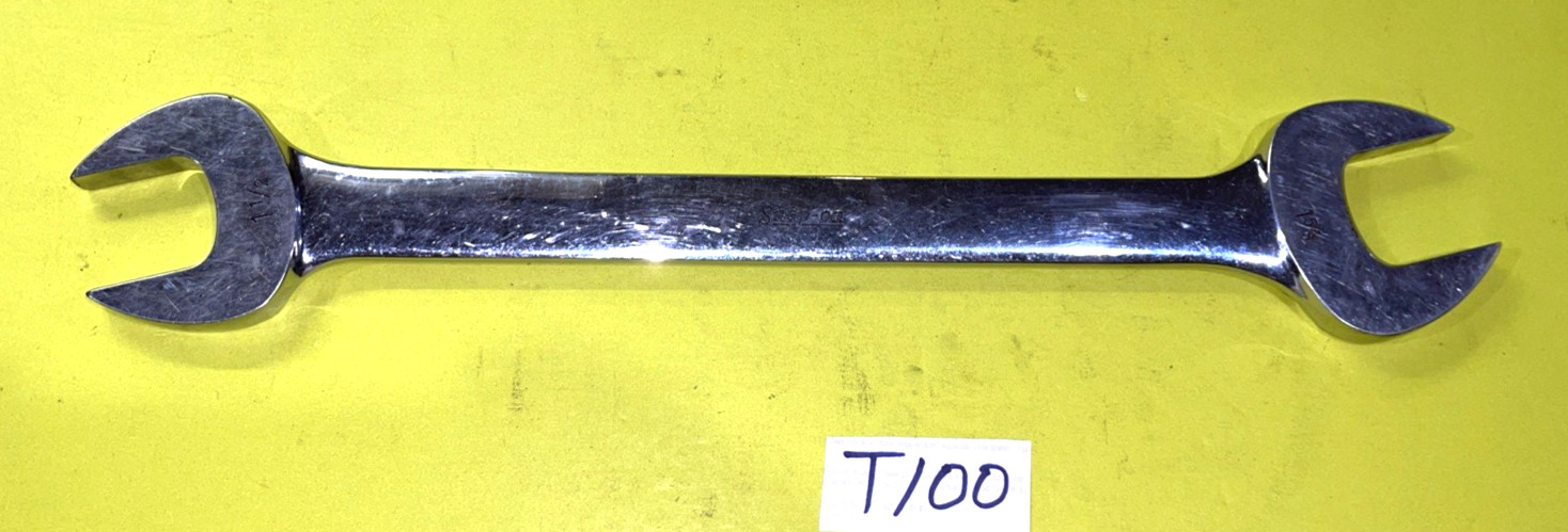 SNAP-ON TOOLS SAE. 1-1/2 / 1-5/8 OPEN END WRENCH 19 IN LONG SHIPPED FREE IN US