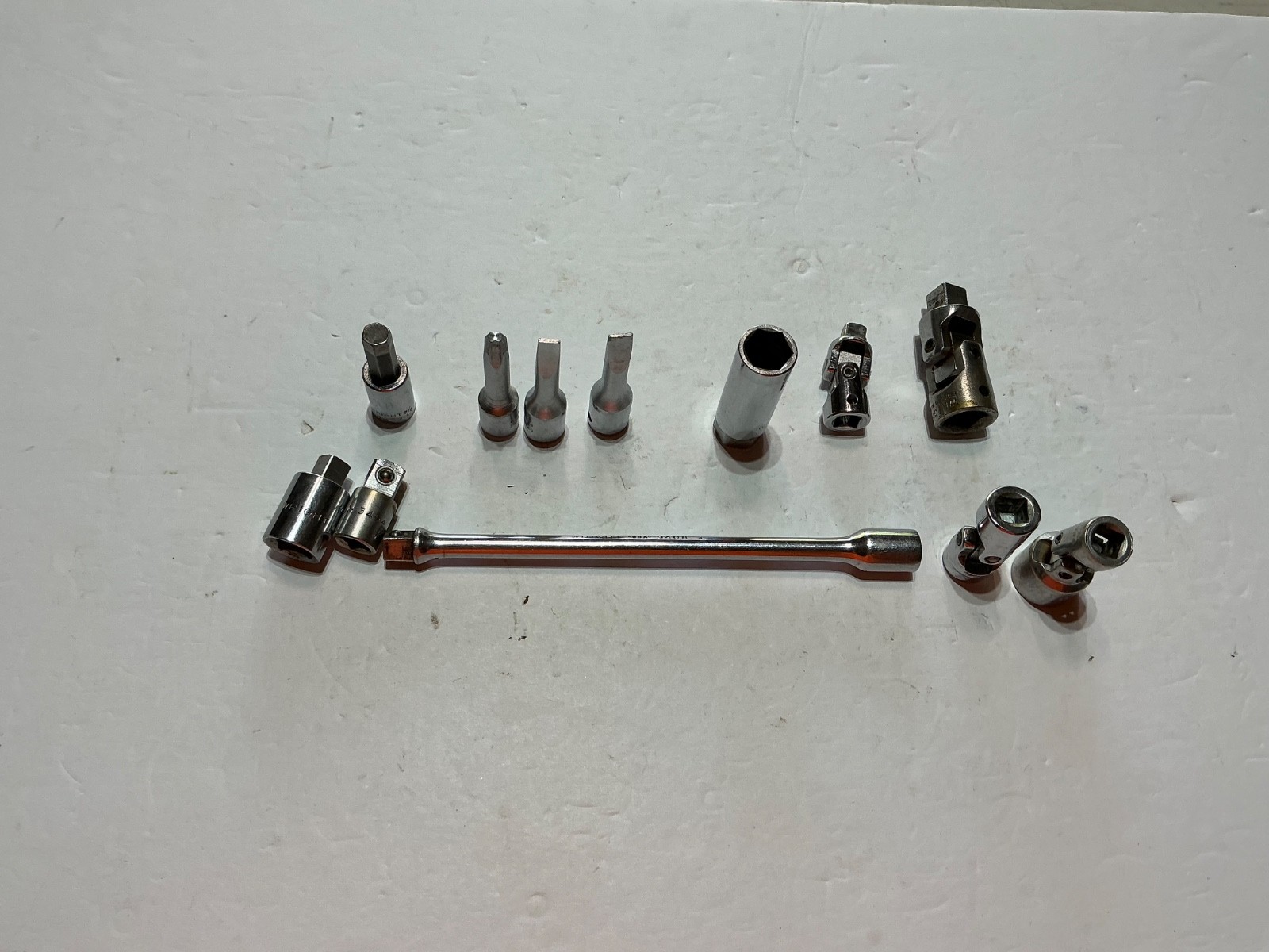 Vintage Wright brand 12 pc asst. specialty sockets all made in the USA $30