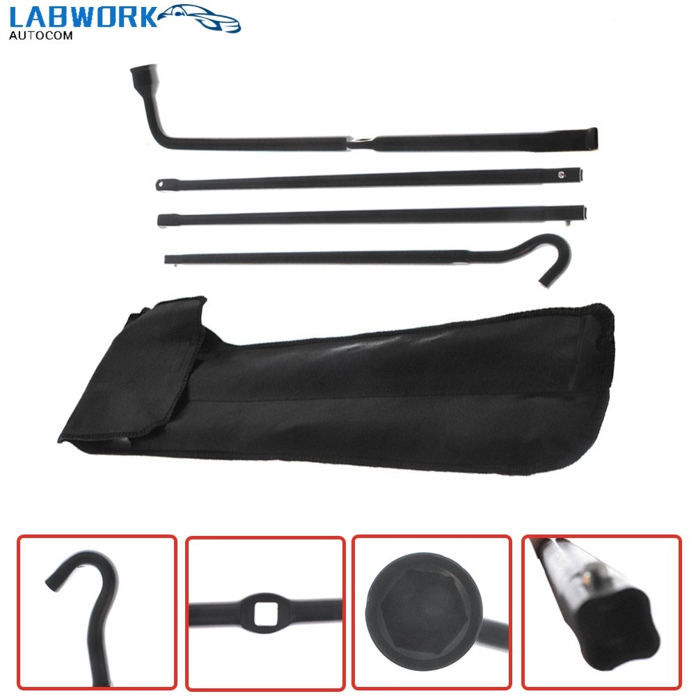 For Ford F-150 2004-2014 Spare Tire Tool Kit with Jack Handle & Lug Wrench