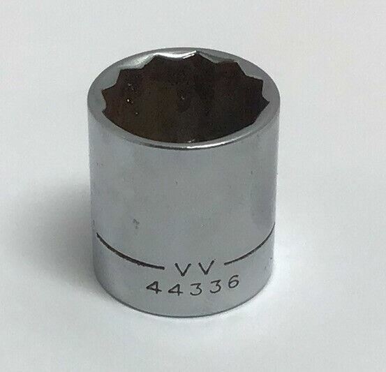 Craftsman VV Series 44336 Socket 11/16» SAE 11/16» Drive 12 pt. USA Made