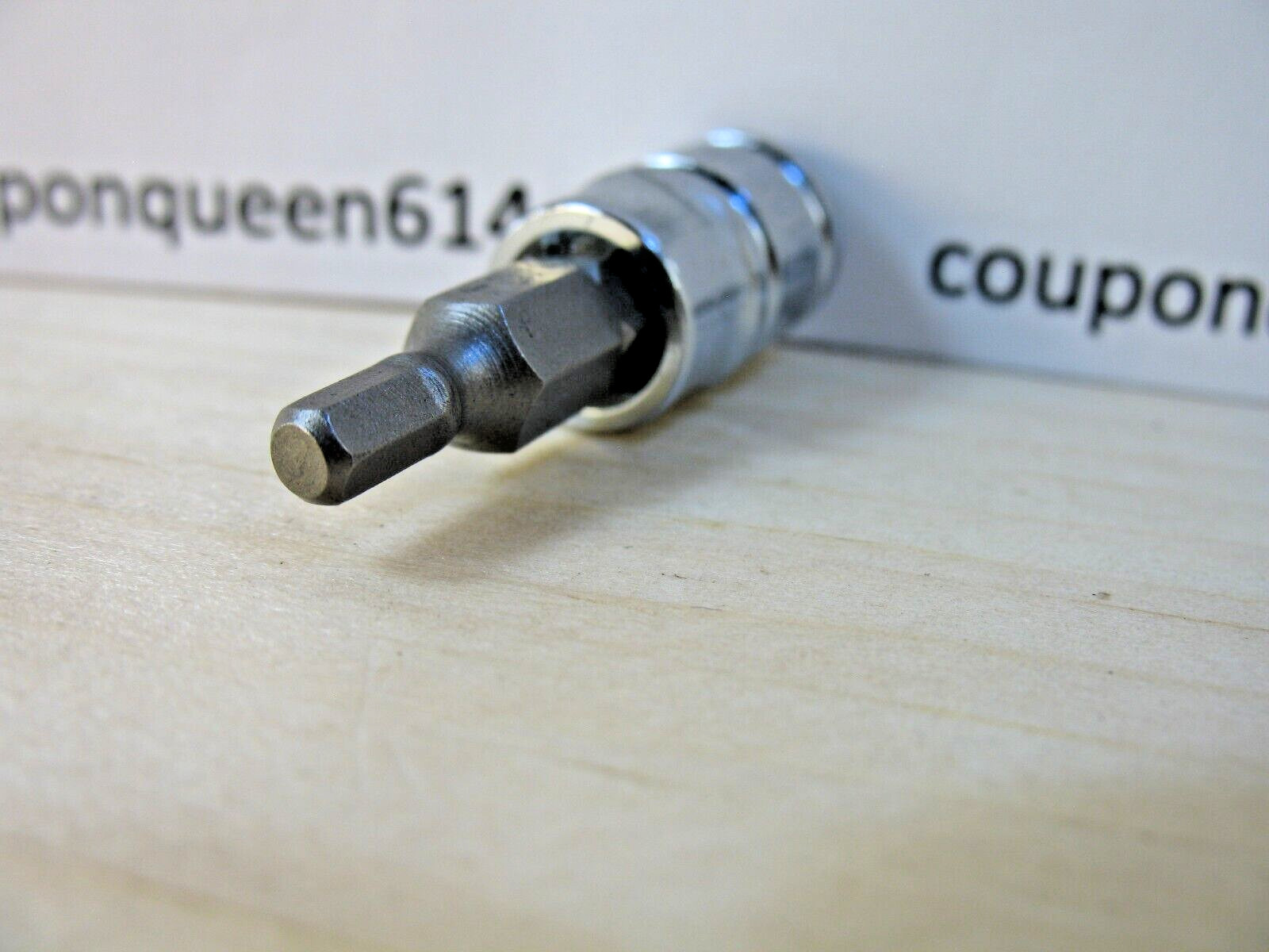 KOBALT 81955-0622, 1/4″ Drive Hex Bit Socket 9/64″ – Brand New