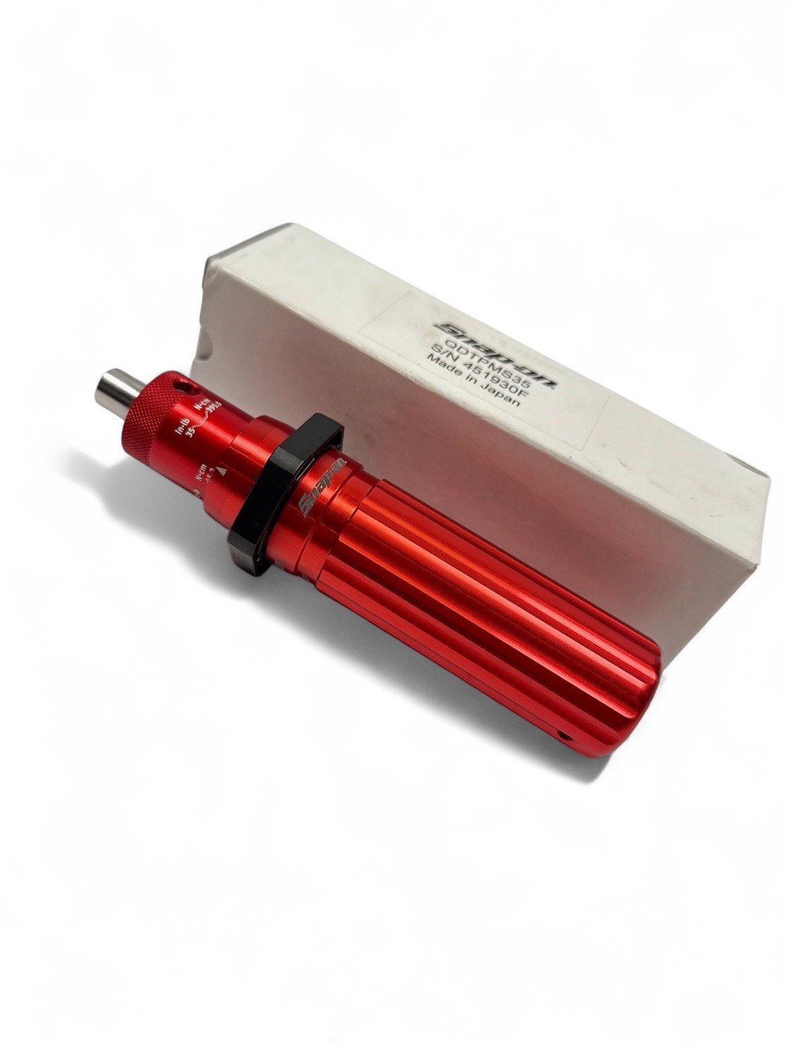 New Snap-on QDTPMS35 TPMS Preset Adjustable Torque Screwdriver 4 12 35 in-lb