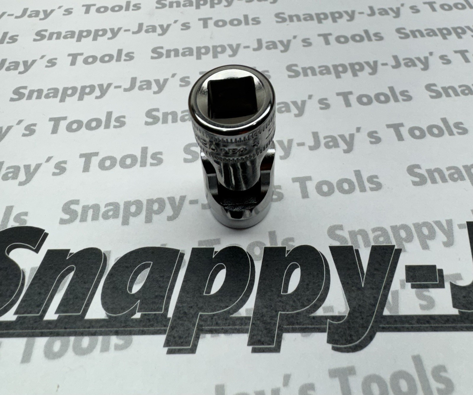 Snap-on Tools USA NEW 3/8″ Drive 12mm Metric Shallow 6PT Swivel Socket FSUM12A
