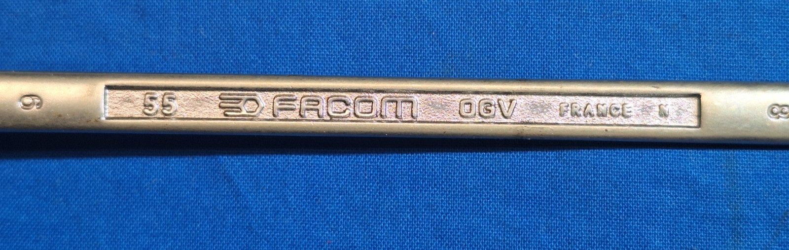 Facom 55 OGV 8mm-9mm deep offset box wrench France