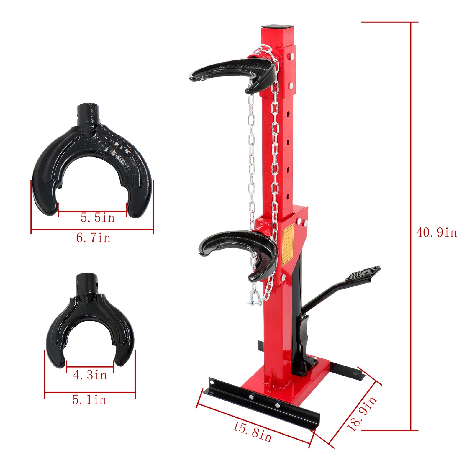 Labwork 4.5Ton Coil Spring Compressor Strut Hydraulic Compressor Removing Tool