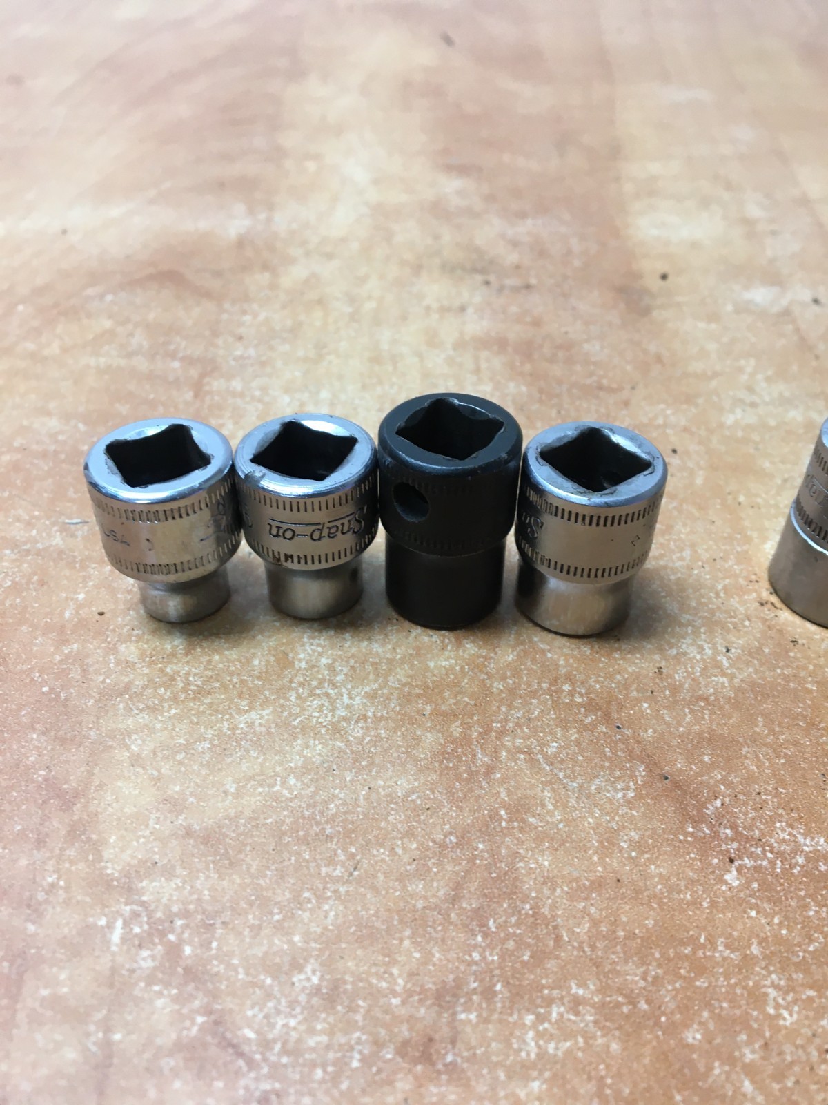 Snap On FSM Series 10pc 3/8″ Drive Metric 8mm-19mm Socket Set no 12 or 17mm