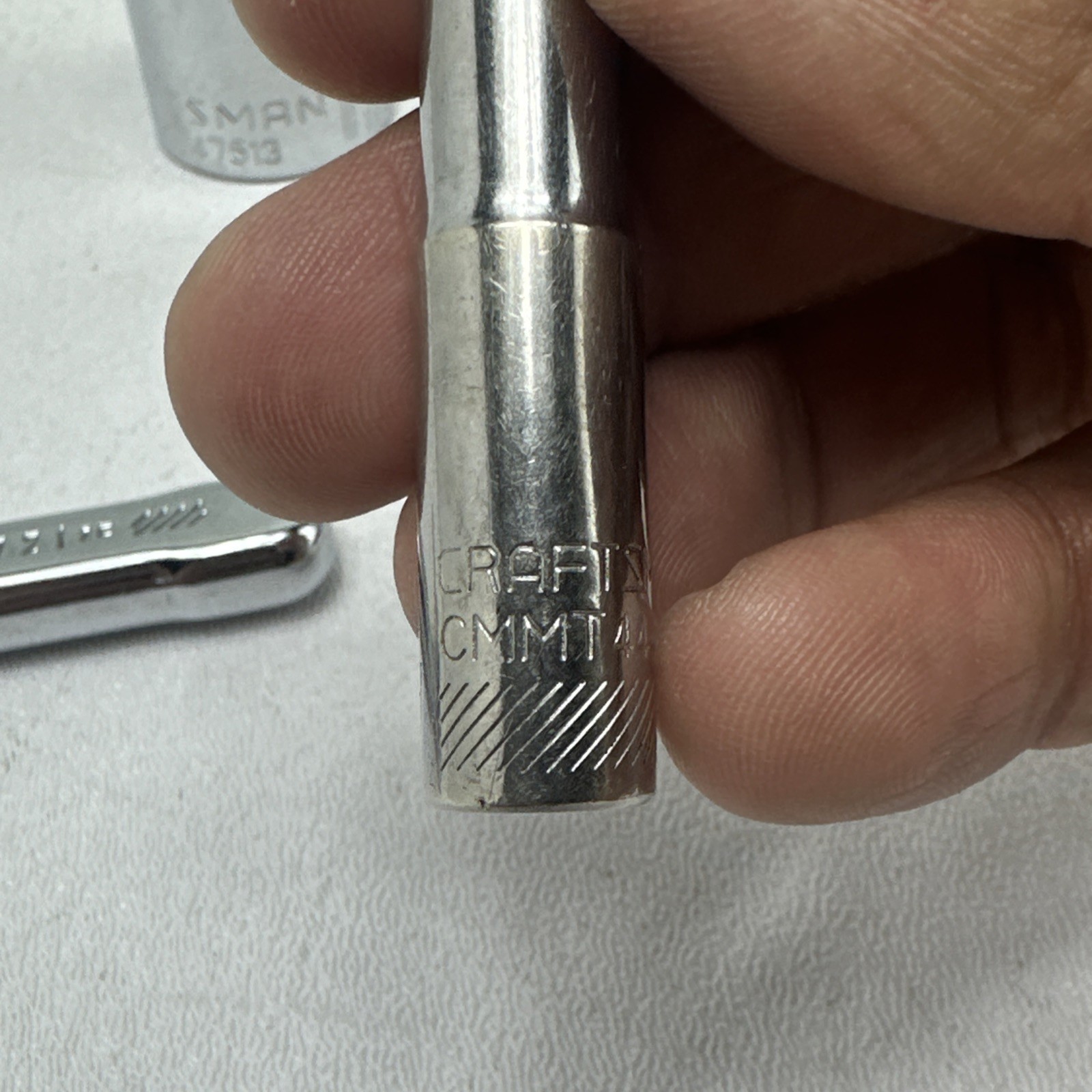 Craftsman 1/4 Ratchet With Mixed Lot Of 8 CCMT Series Sockets And Ratchet