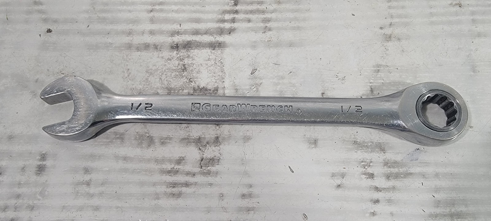 Gearwrench Ratcheting SAE 1/2 Wrench 12 point 7 inches Long