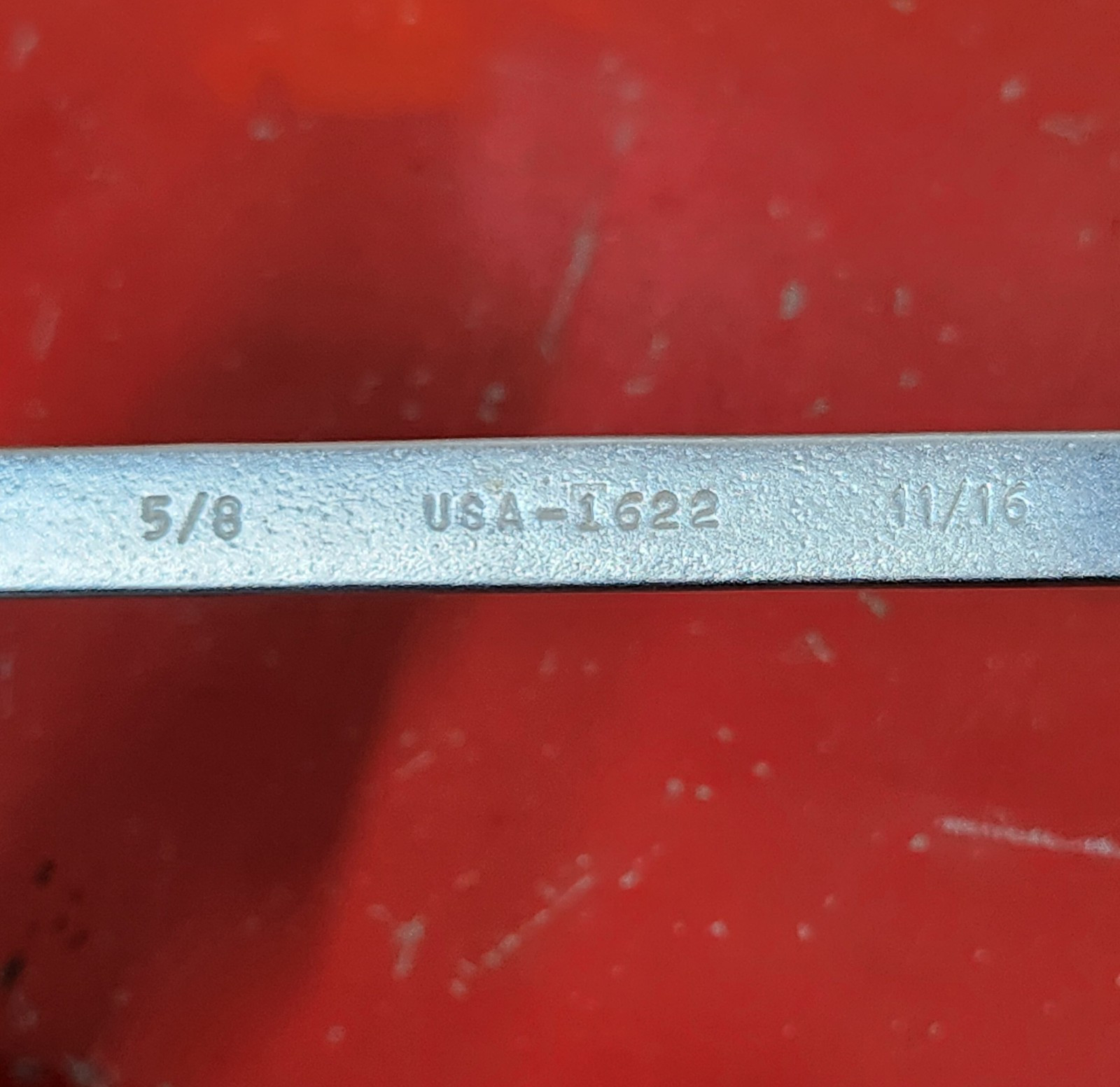 Wright Tools SAE 5/8″ x 11/16″ Flare Nut / Line Wrench 6pt 1622 NOS Vintage USA