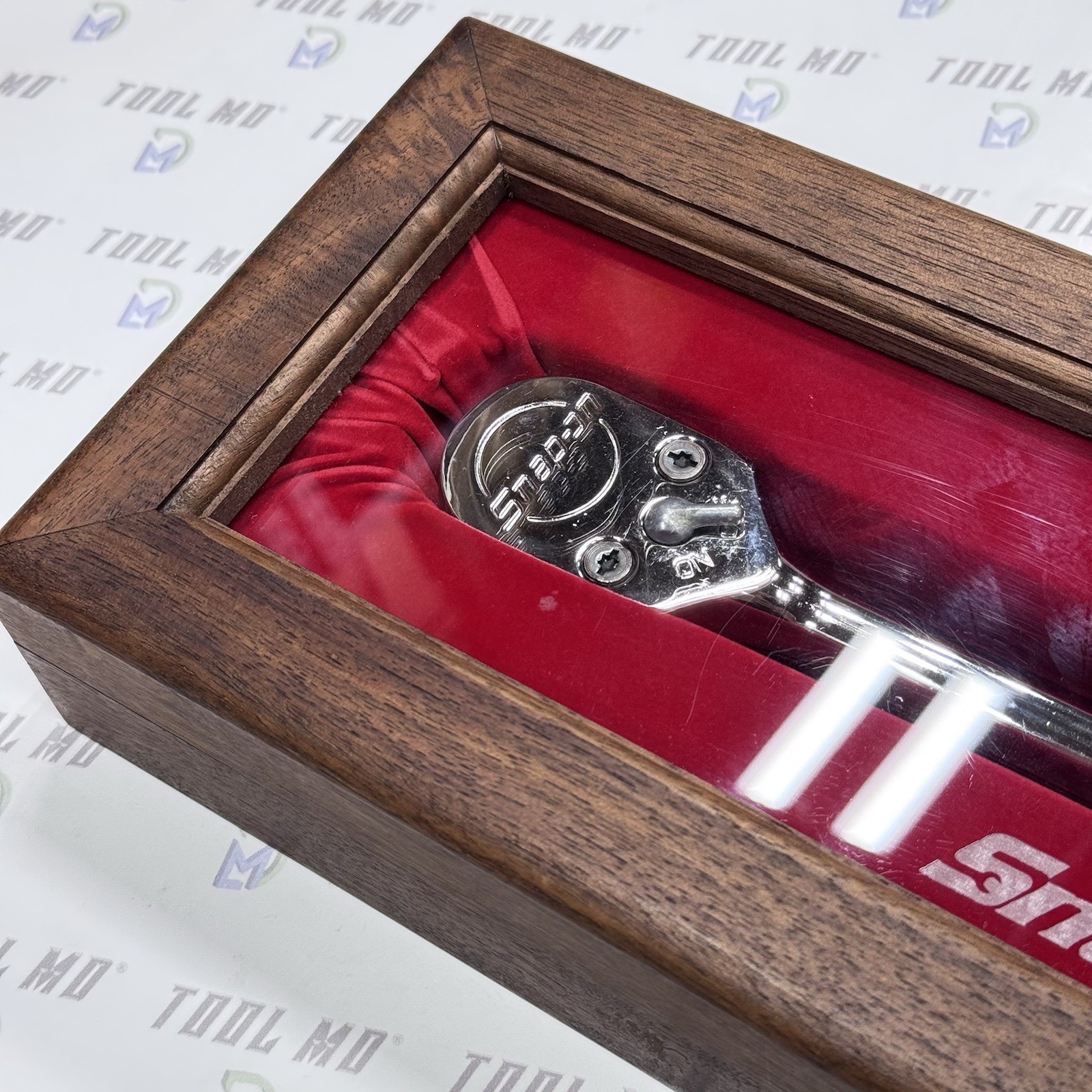 Snap-on Tools USA RARE 2014 Limited Wooden Grip Model Display Case Set SH80A