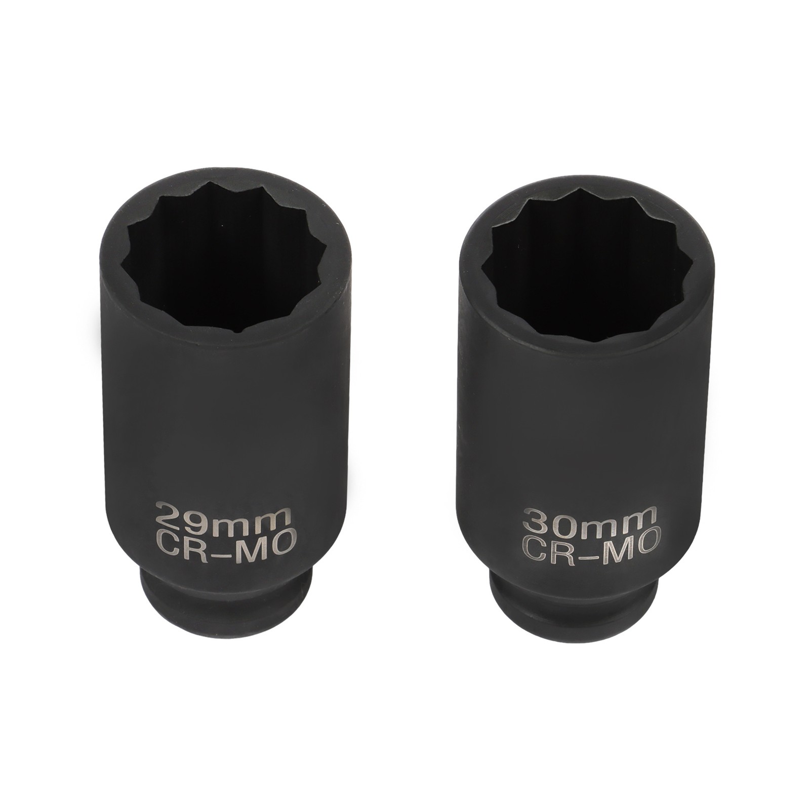 LABLT 8pcs 1/2″ Drive Deep Spindle Axle Nut Impact Socket Set 12 Point 29-39mm