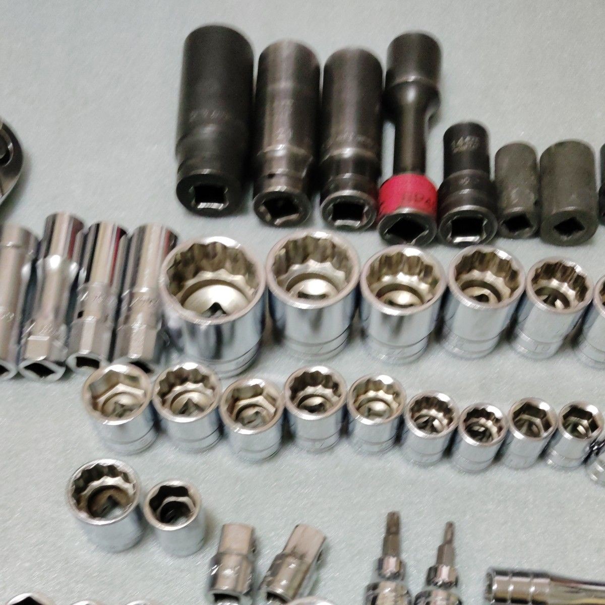 KTC Nepros Ko-ken Socket Wrench Set 3/8 1/2 Ratchet Japan Tool Lot