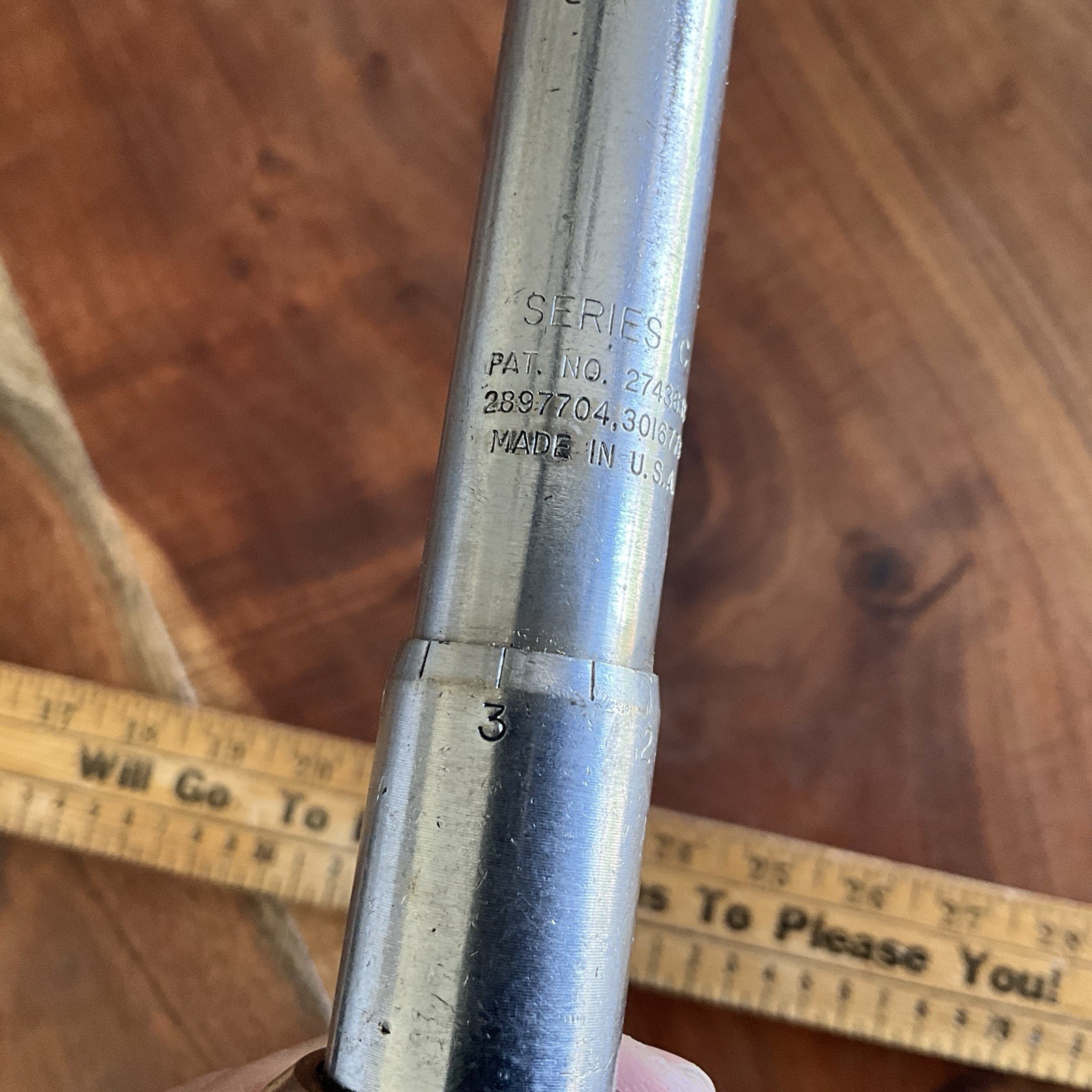 Snap-on QJR2100A 3/8″ Drive Torque Wrench 20-100 Ft-lb USA