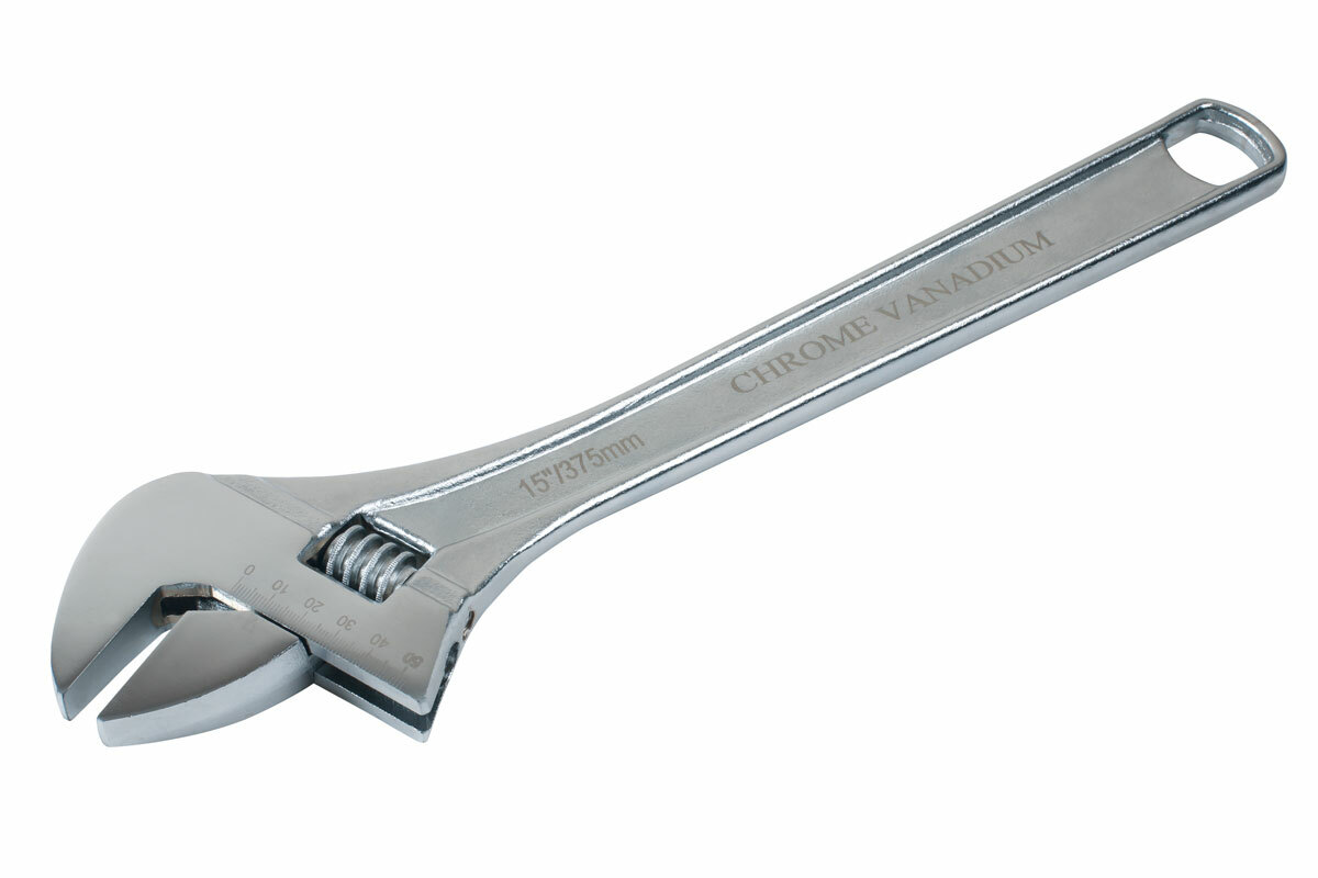 Laser 0168 18″ Adjustable Wrench